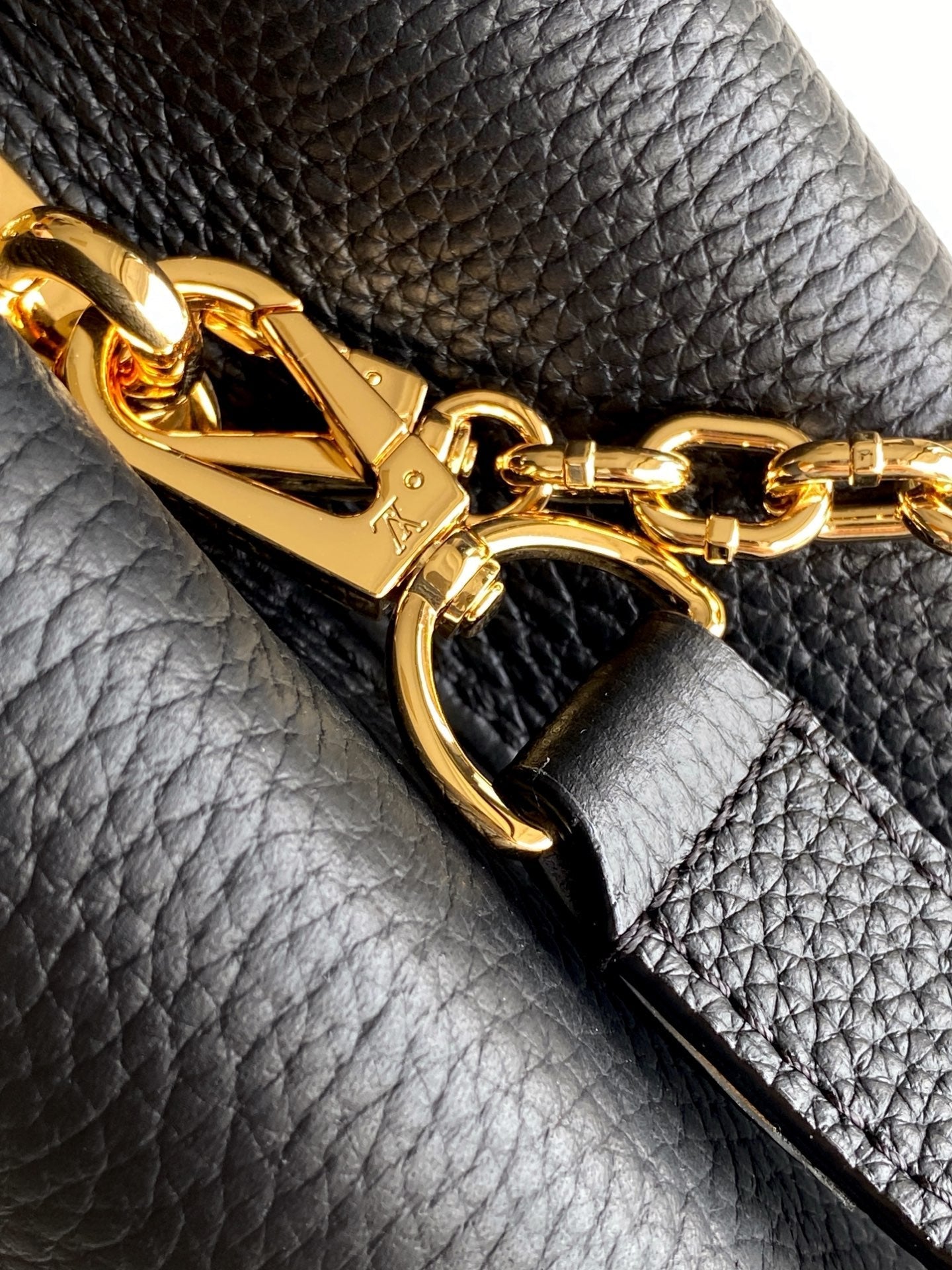 LV x TM Capucines Cheerful Cherry Charms 27 Black Taurillon Leather 268185 mysite