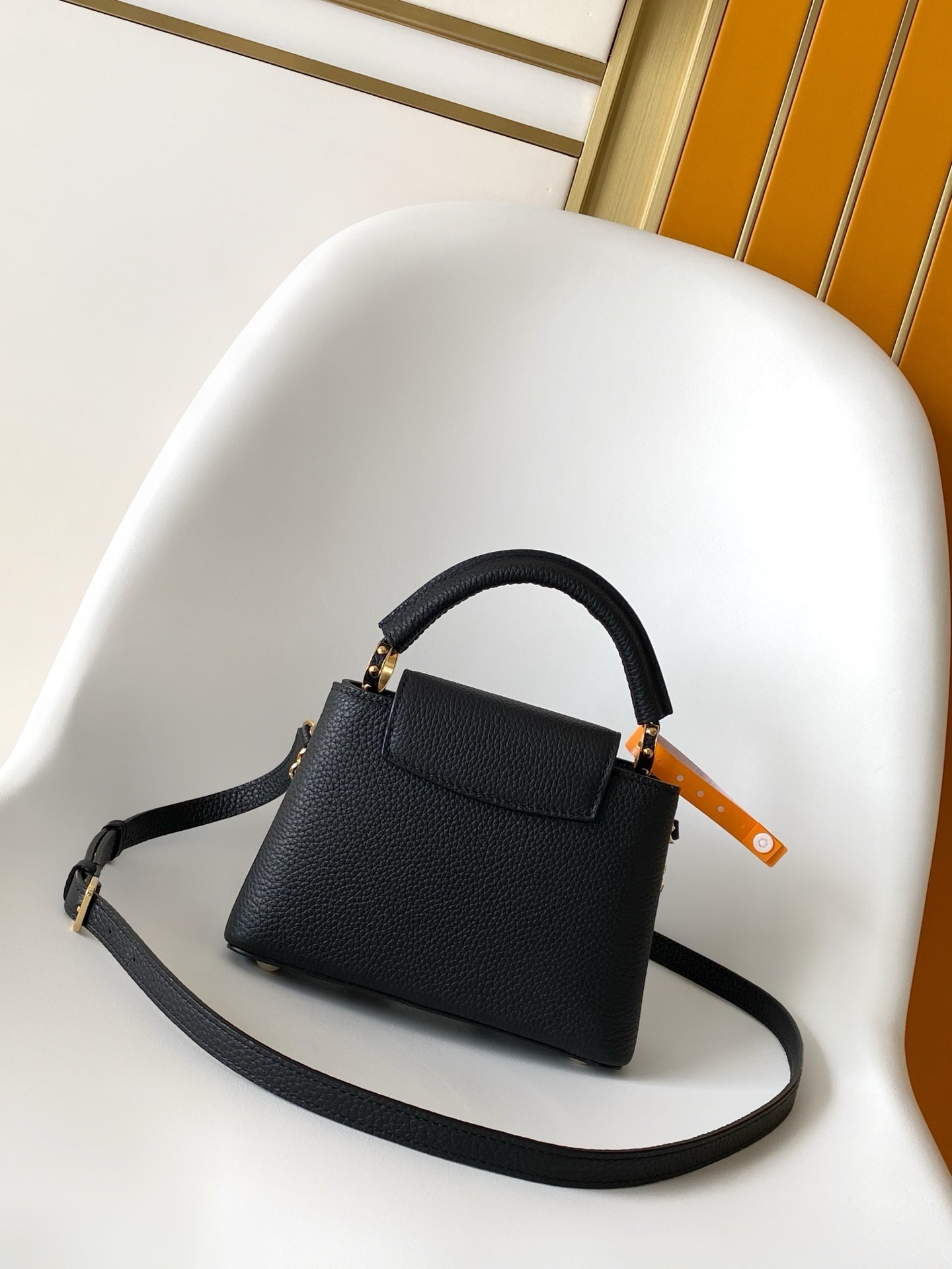 LV x TM Capucines Cheerful Cherry Charms 21 Black Taurillon Leather 268140 mysite