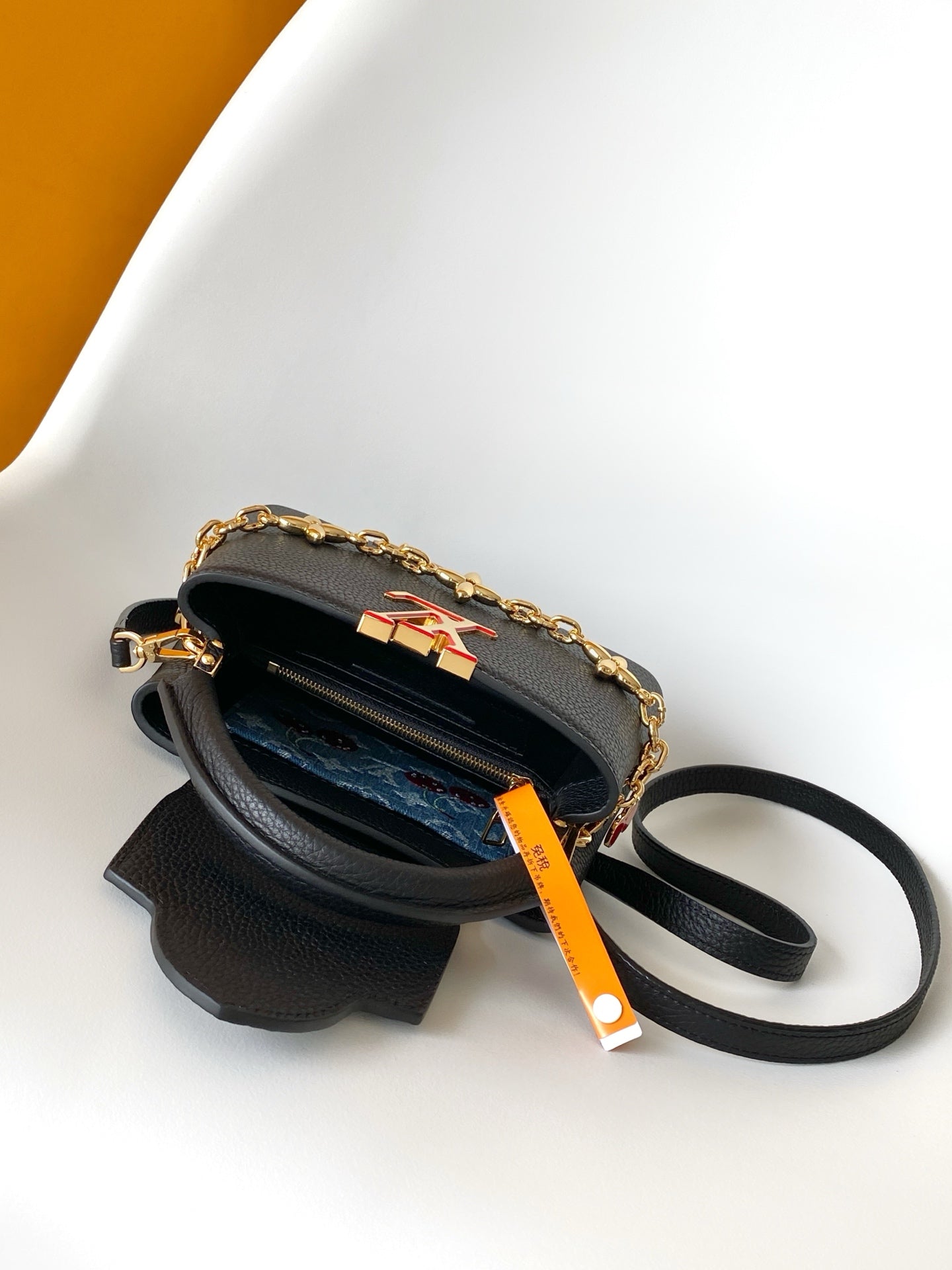 LV x TM Capucines Cheerful Cherry Charms 21 Black Taurillon Leather 268140 mysite