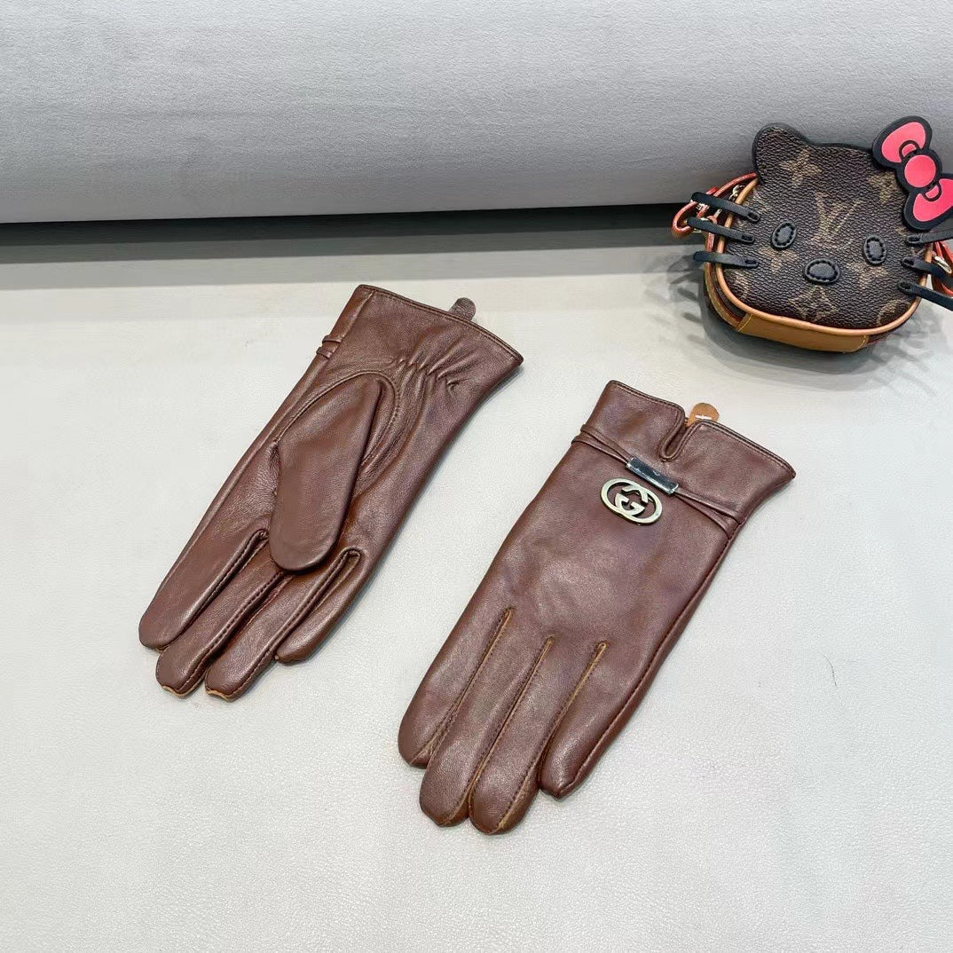 TOUCHSCREEN GLOVES IN PENNY BROWN SHEEPSKIN 391499 mysite
