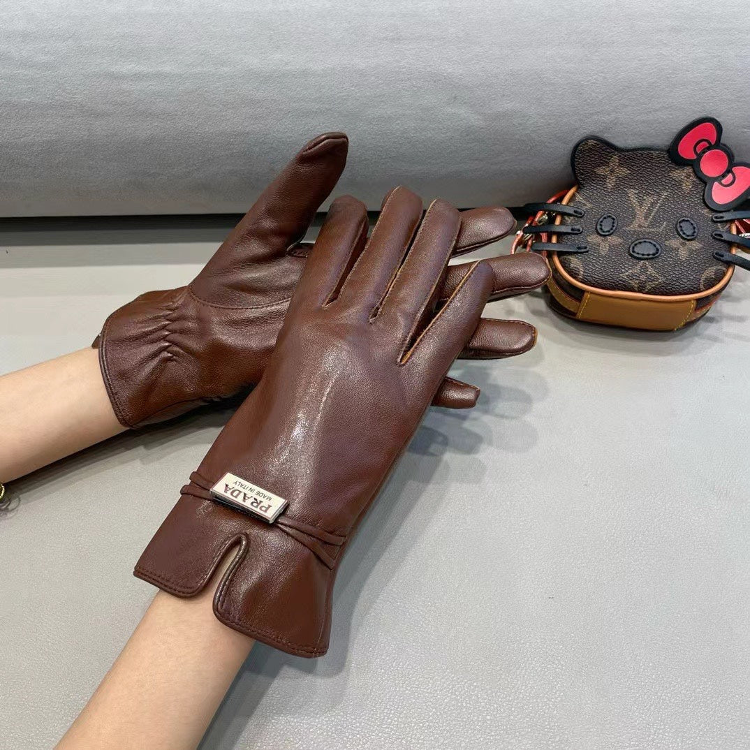 TOUCHSCREEN GLOVES IN PENNY BROWN SHEEPSKIN 391499 mysite