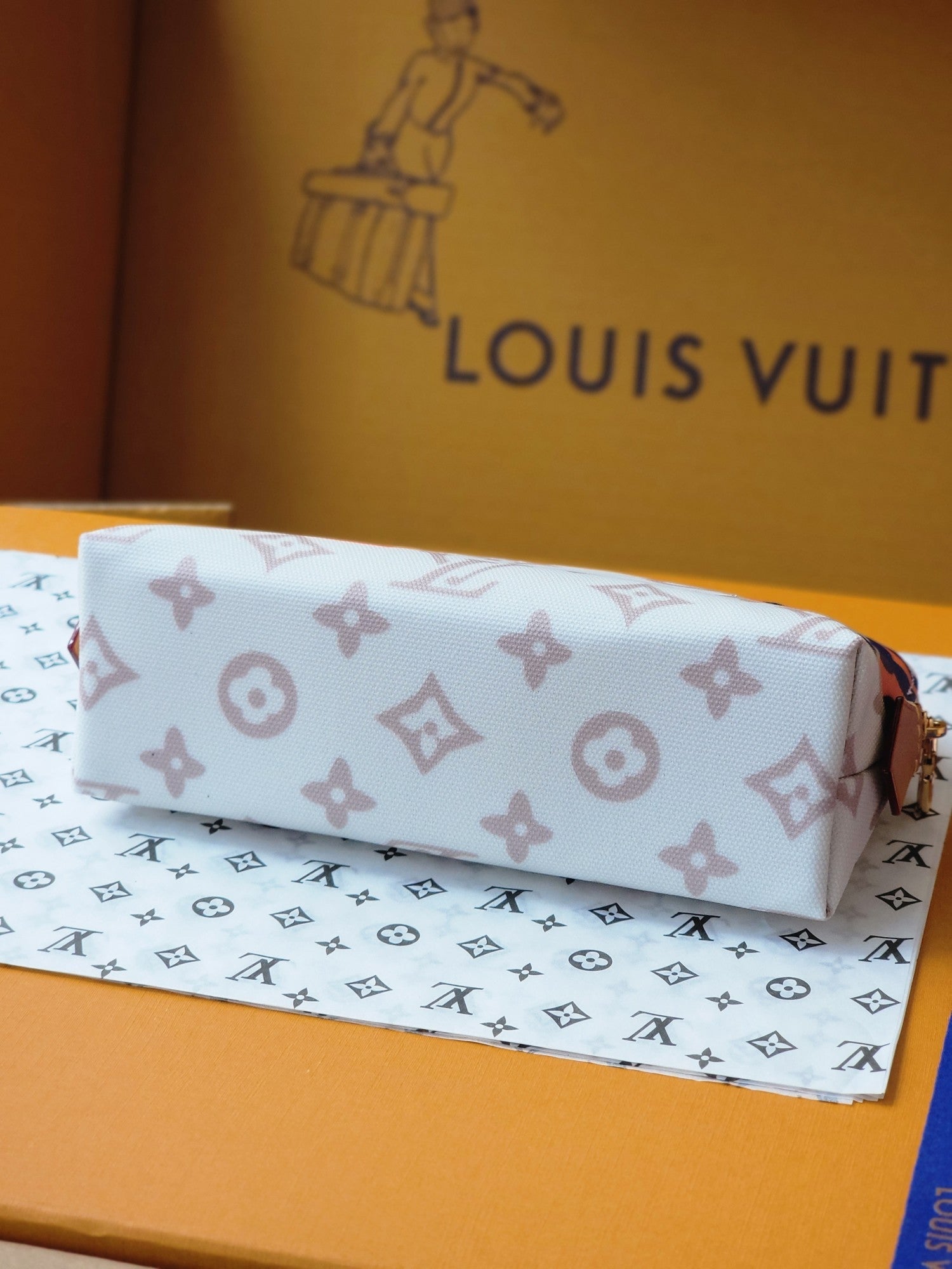 LV M14909 Cosmetic Pouch PM Multicolor Monogram Dune Canvas mysite