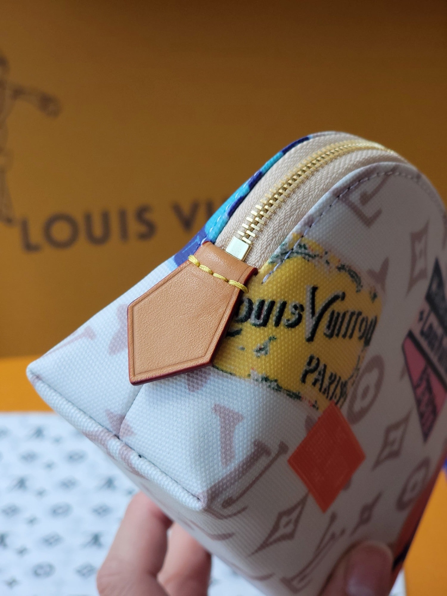 LV M14909 Cosmetic Pouch PM Multicolor Monogram Dune Canvas mysite