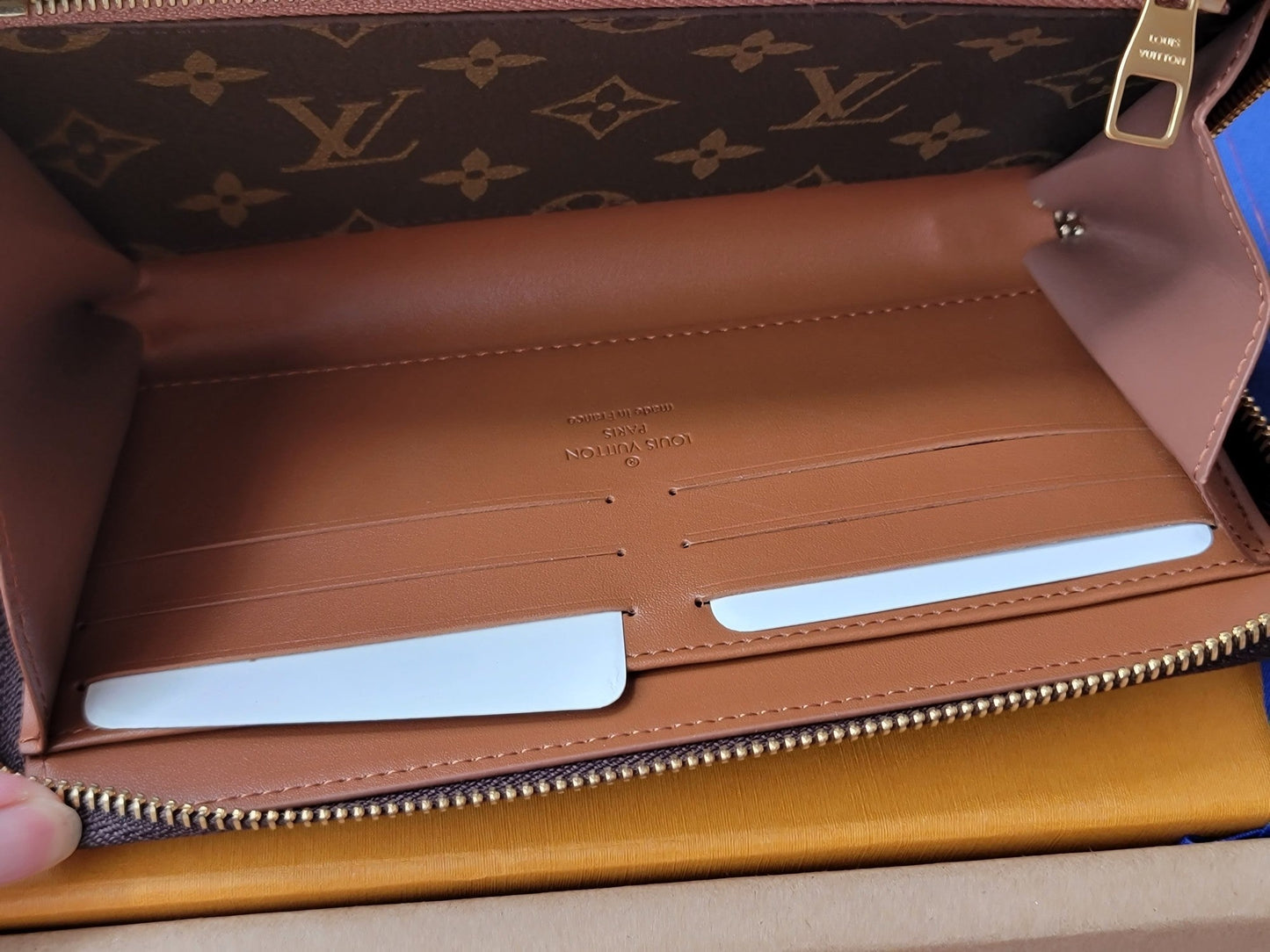 LV Trunk Zippy Wallet Brown Monogram Canvas & Cowhide mysite