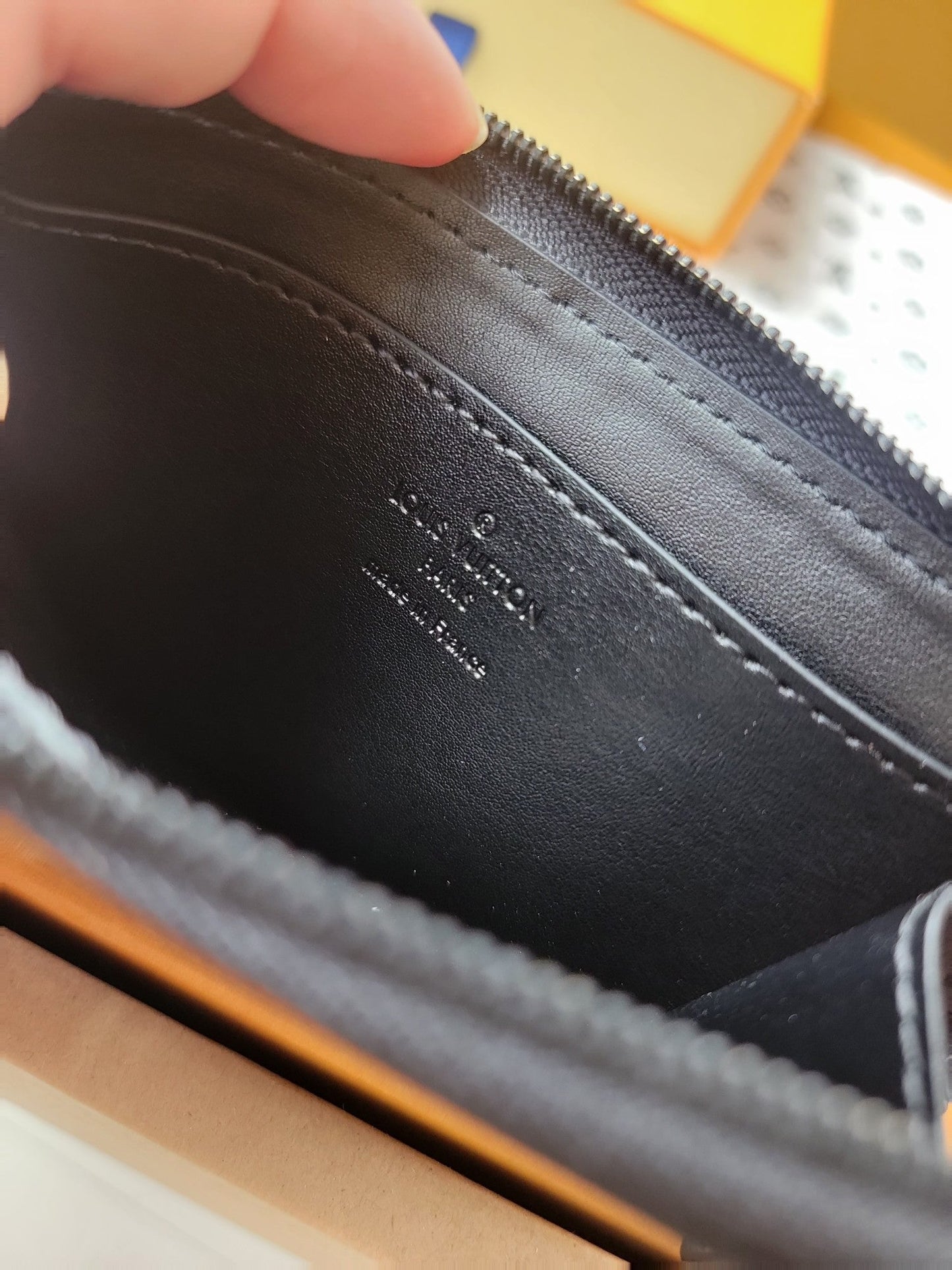 LV Card Holder Trunk Black Monogram Eclipse Canvas mysite