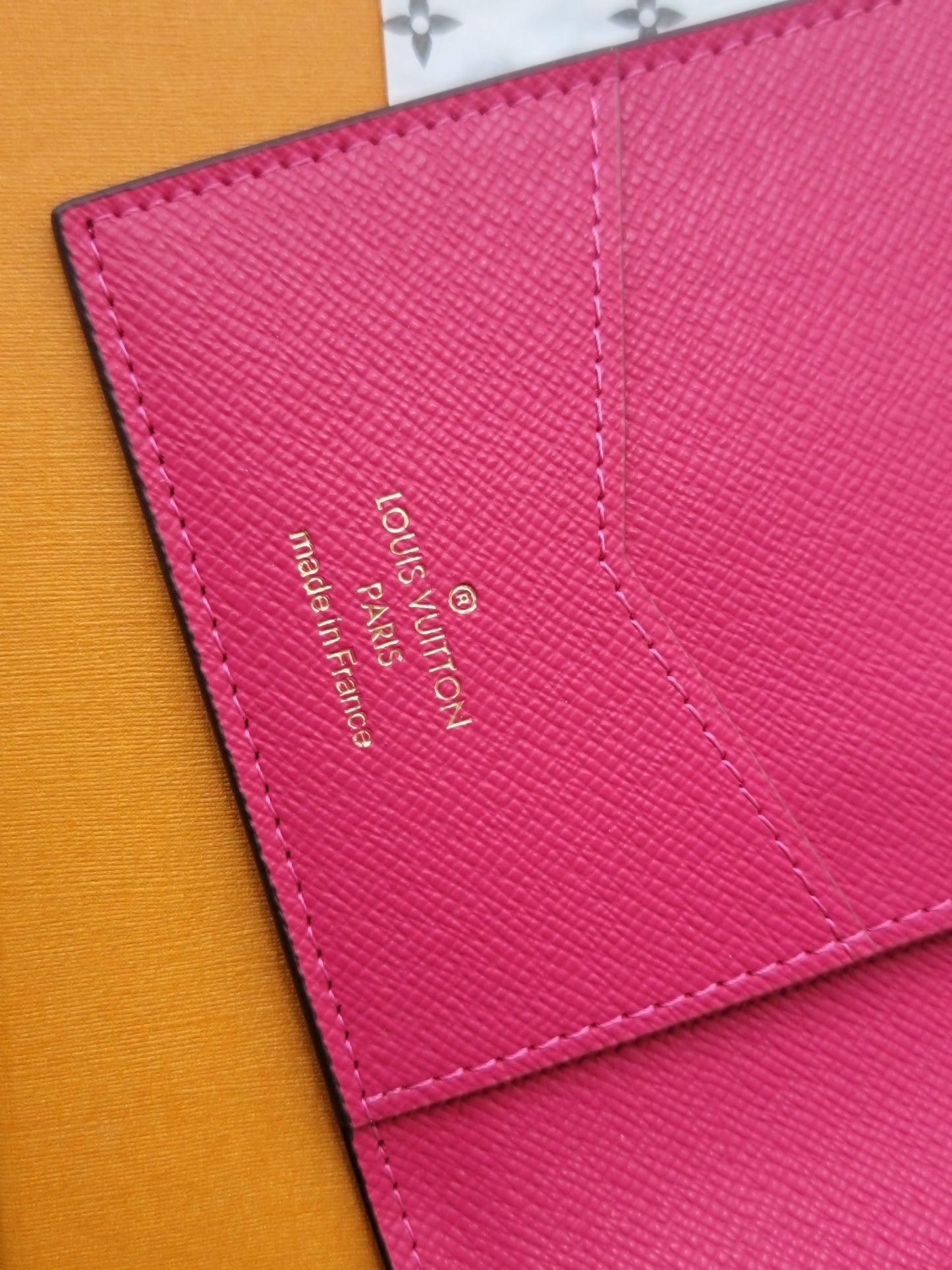 LV Passport Cover Pink Monogram Vivienne Fuchsia mysite