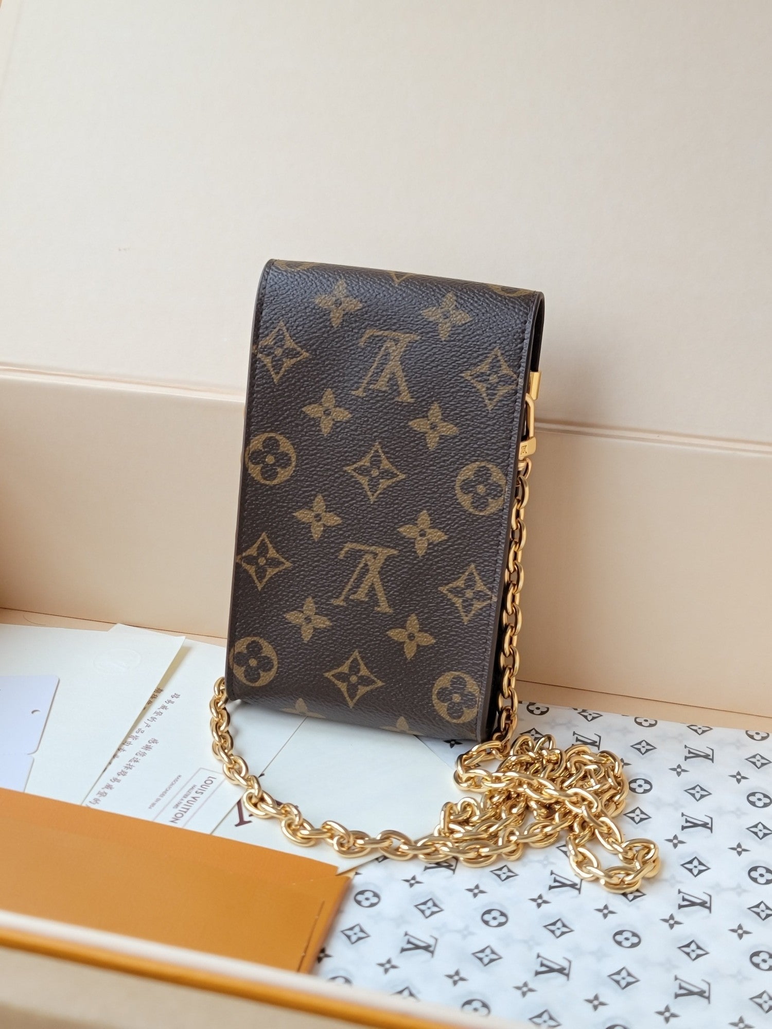 LV Phone Pouch Métis Brown Monogram Canvas GHW mysite