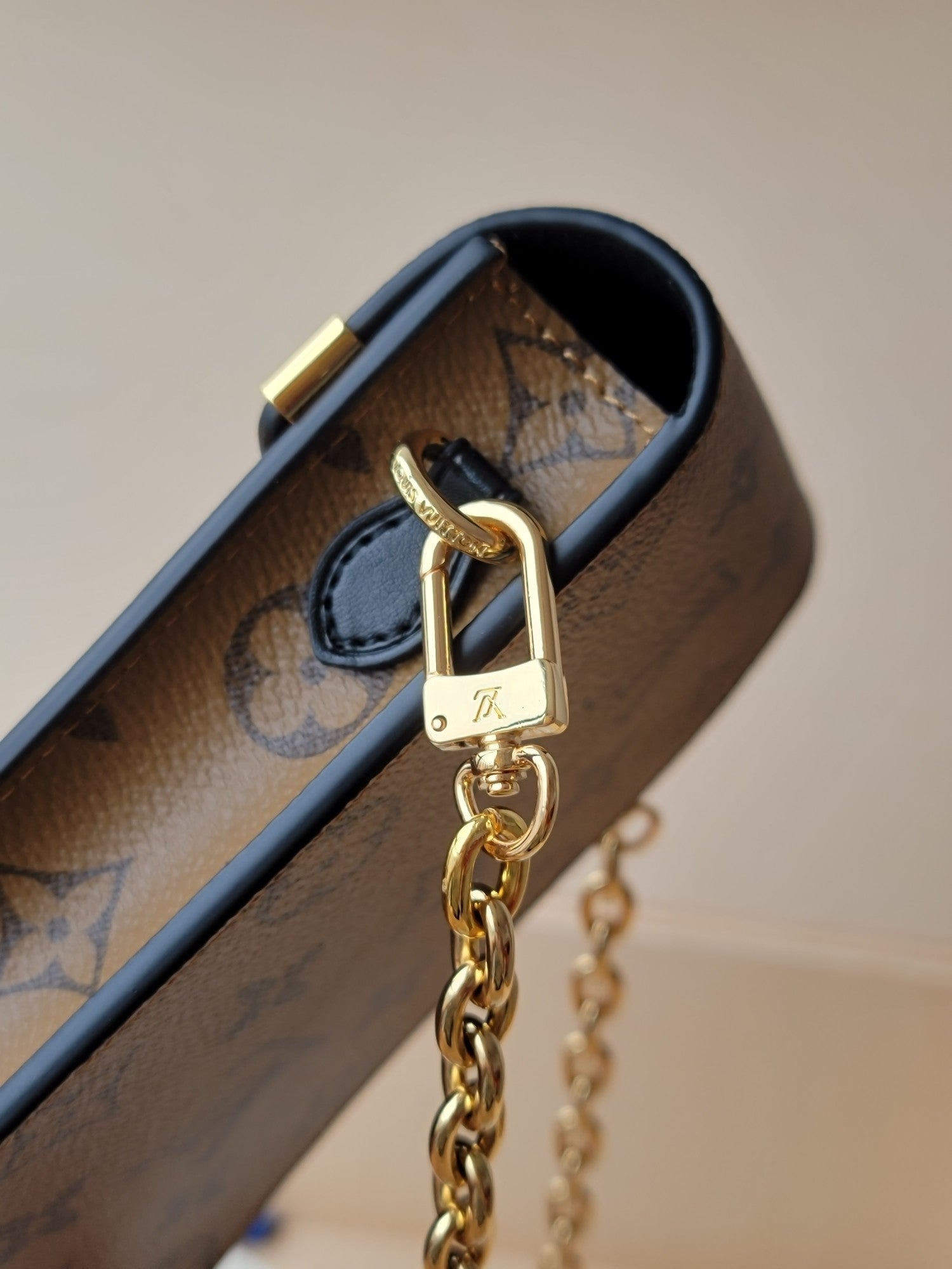 LV Phone Pouch Métis Light Brown Monogram Canvas GHW mysite