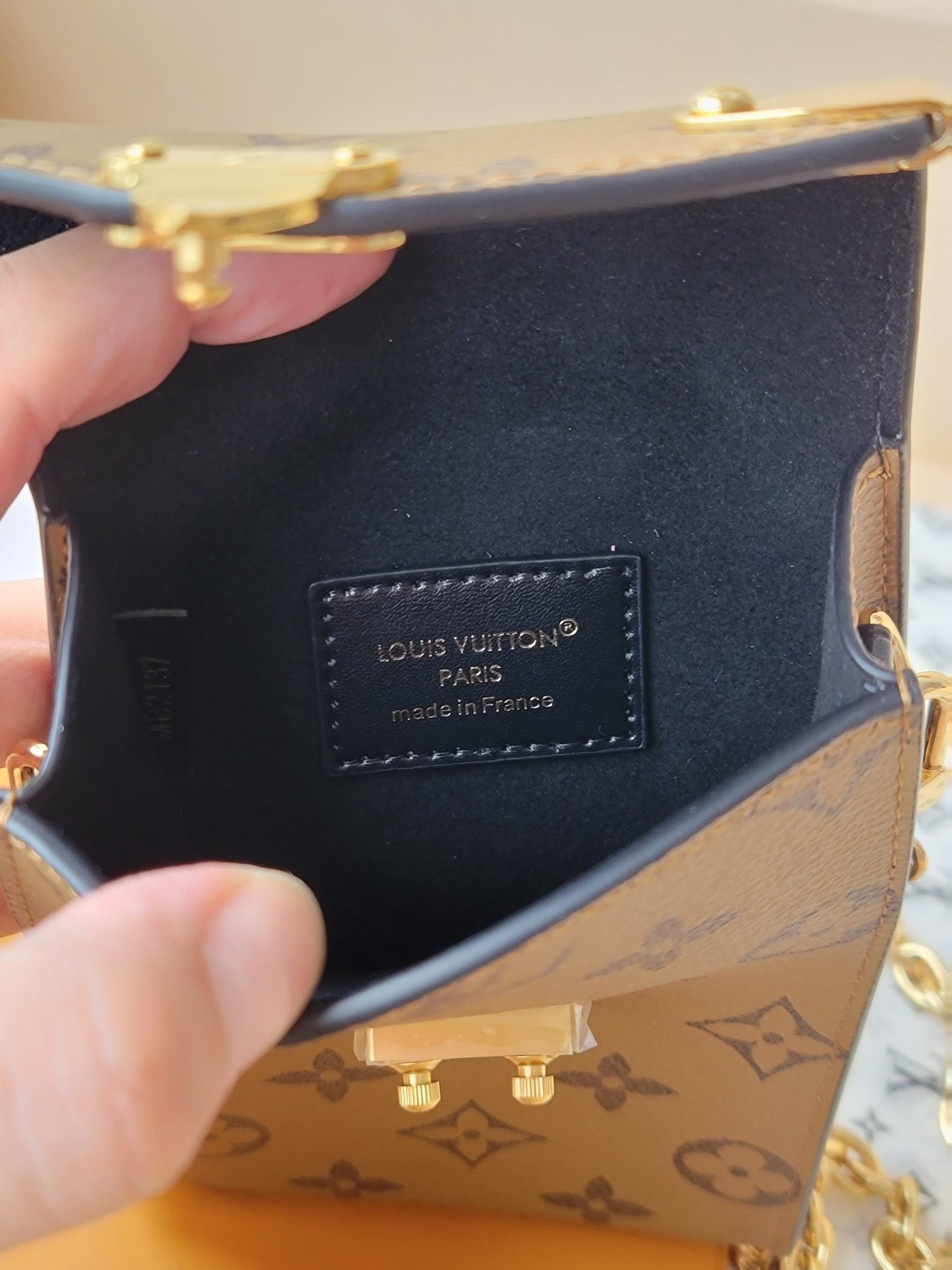 LV Phone Pouch Métis Light Brown Monogram Canvas GHW mysite