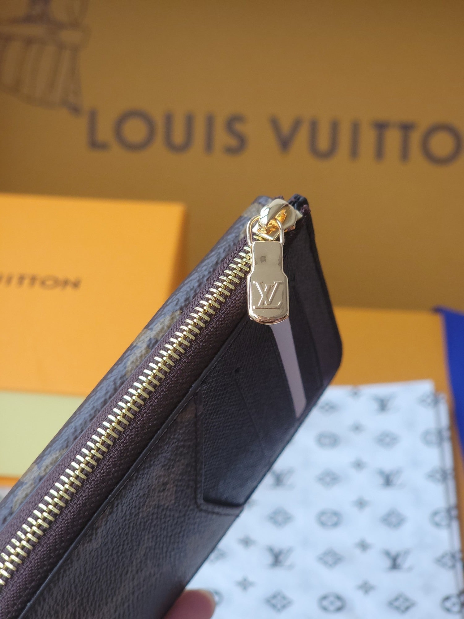 LV Card Holder Recto Verso Brown Monogram Canvas & Cowhide GHW mysite