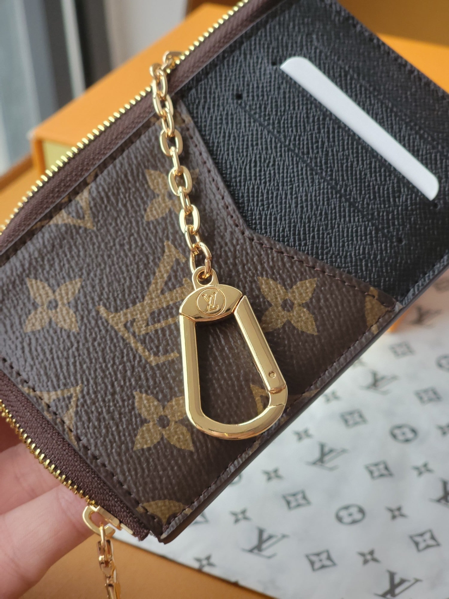 LV Card Holder Recto Verso Brown Monogram Canvas & Cowhide GHW mysite