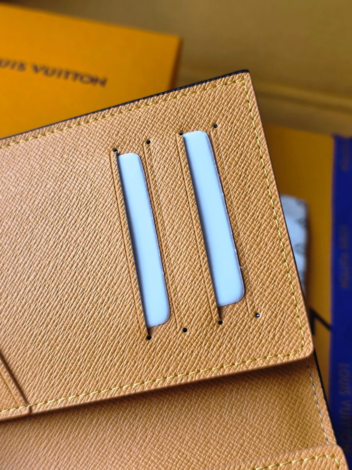 LV M25793 Passport Cover Dark Blue Teal Green Cowhide mysite