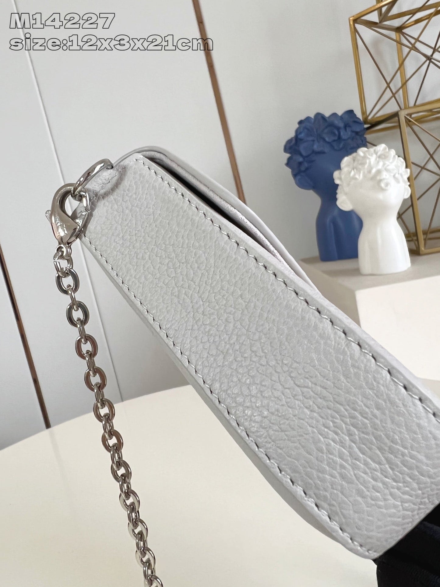 LV Pochette Felicie Brume Gray Monogram Cowhide 205525 mysite