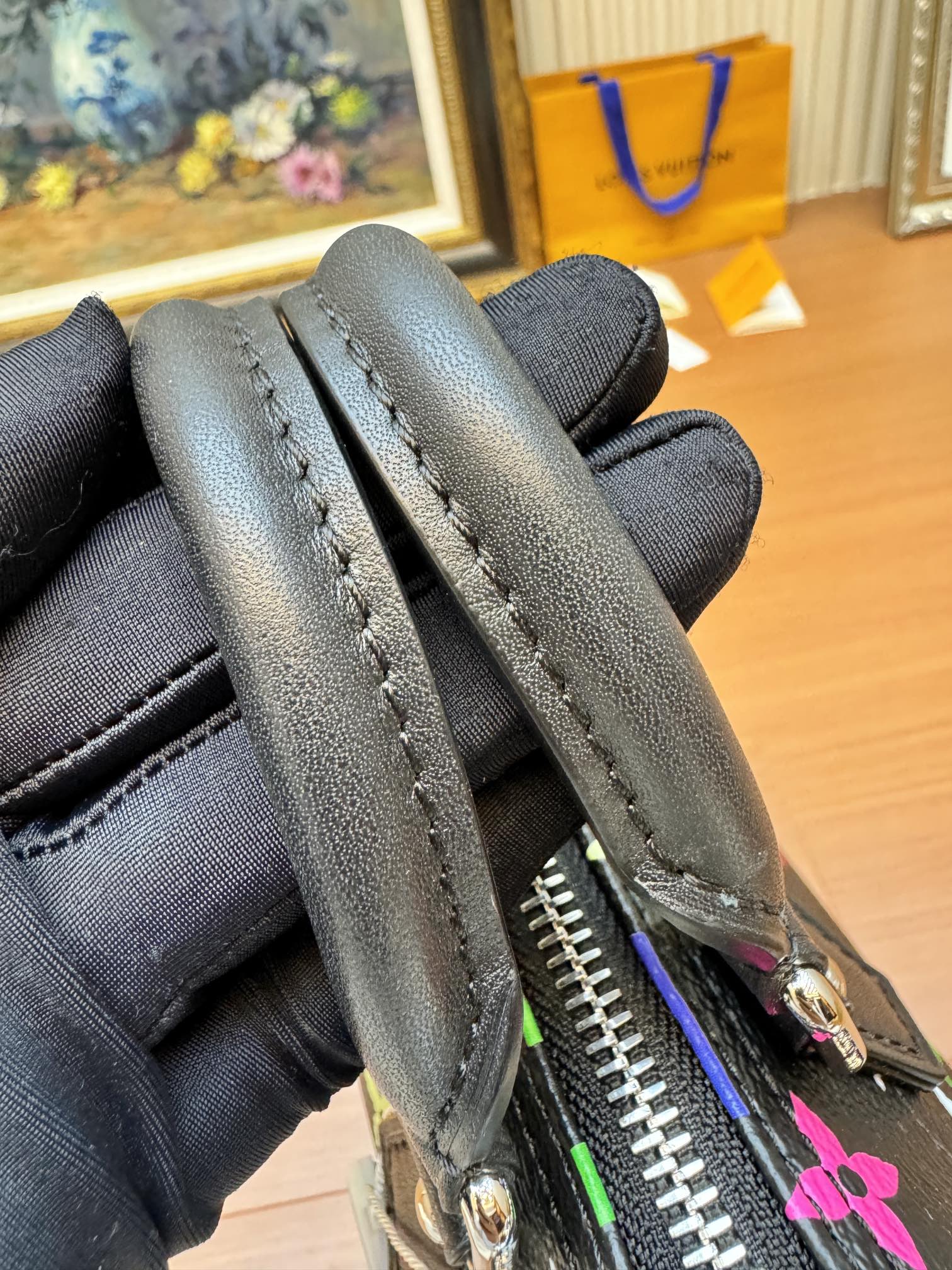 LV Nano Speed 16cm Black Multicolore Monogram Canvas 206013 mysite