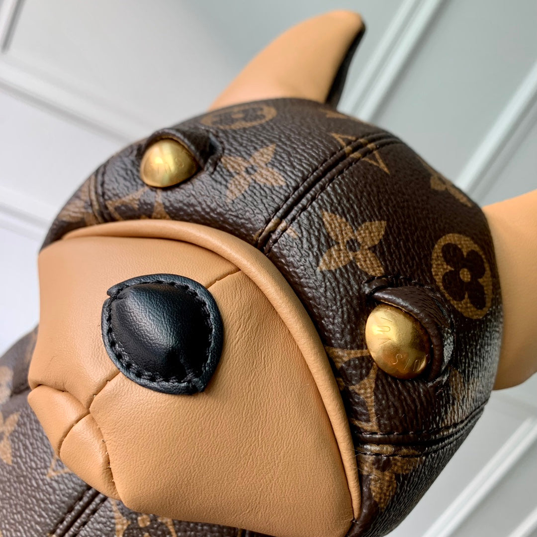 POOCH BAG 28 IN BROWN MONOGRAM CANVAS mysite