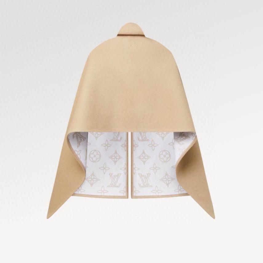 CAPE PONCHO 180 CM IN BEIGE CASHMERE 398272 mysite