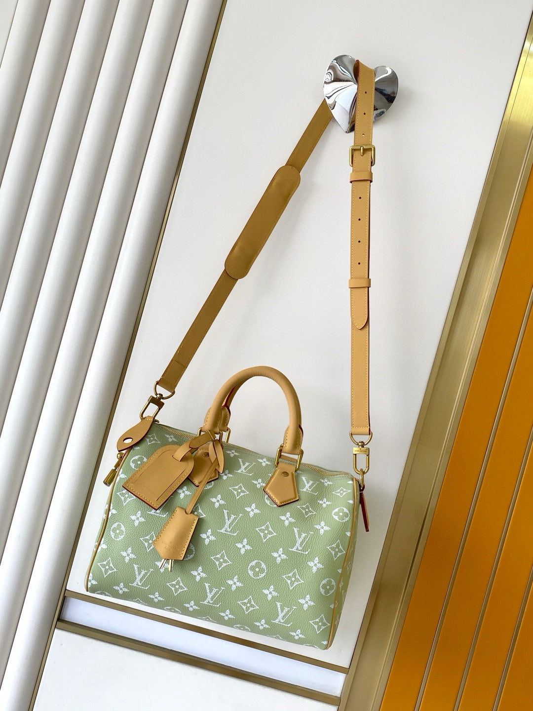 LV Speedy P9 Bandoulière 25cm Monogram Calfskin GHW mysite