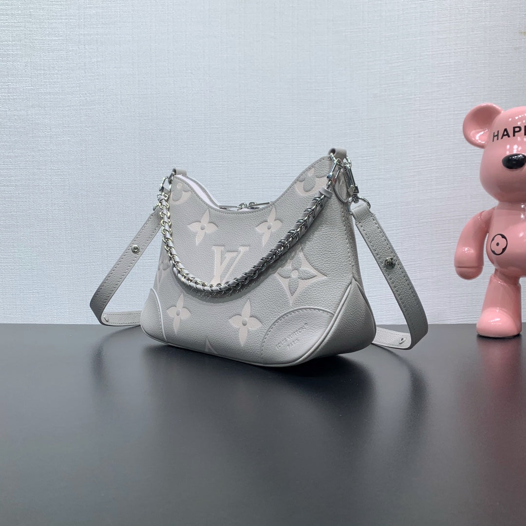 LV Boulogne Brume Gray Monogram Cowhide 205491 mysite