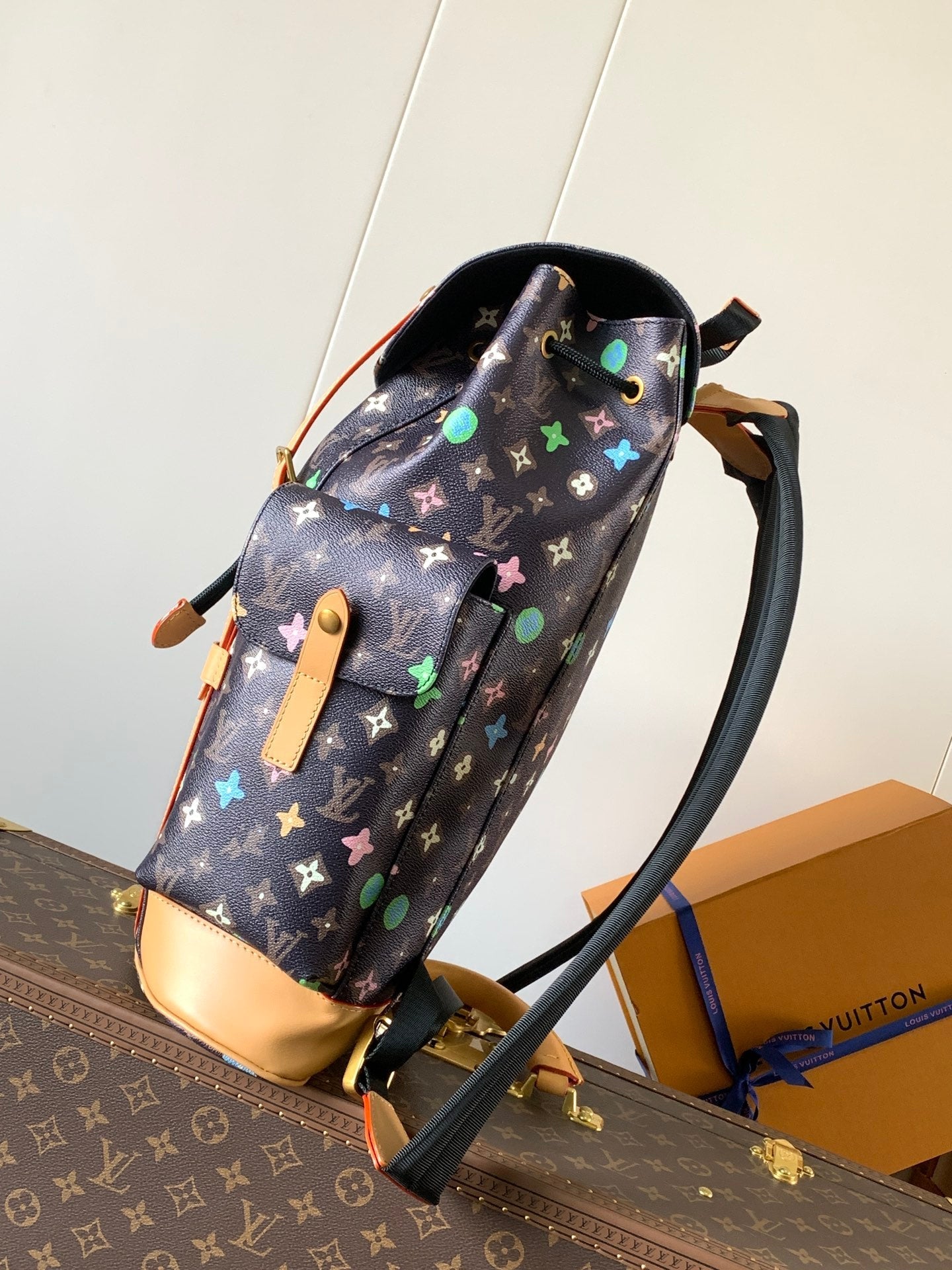 LV Christopher Large Backpack Multicolor Monogram Canvas mysite