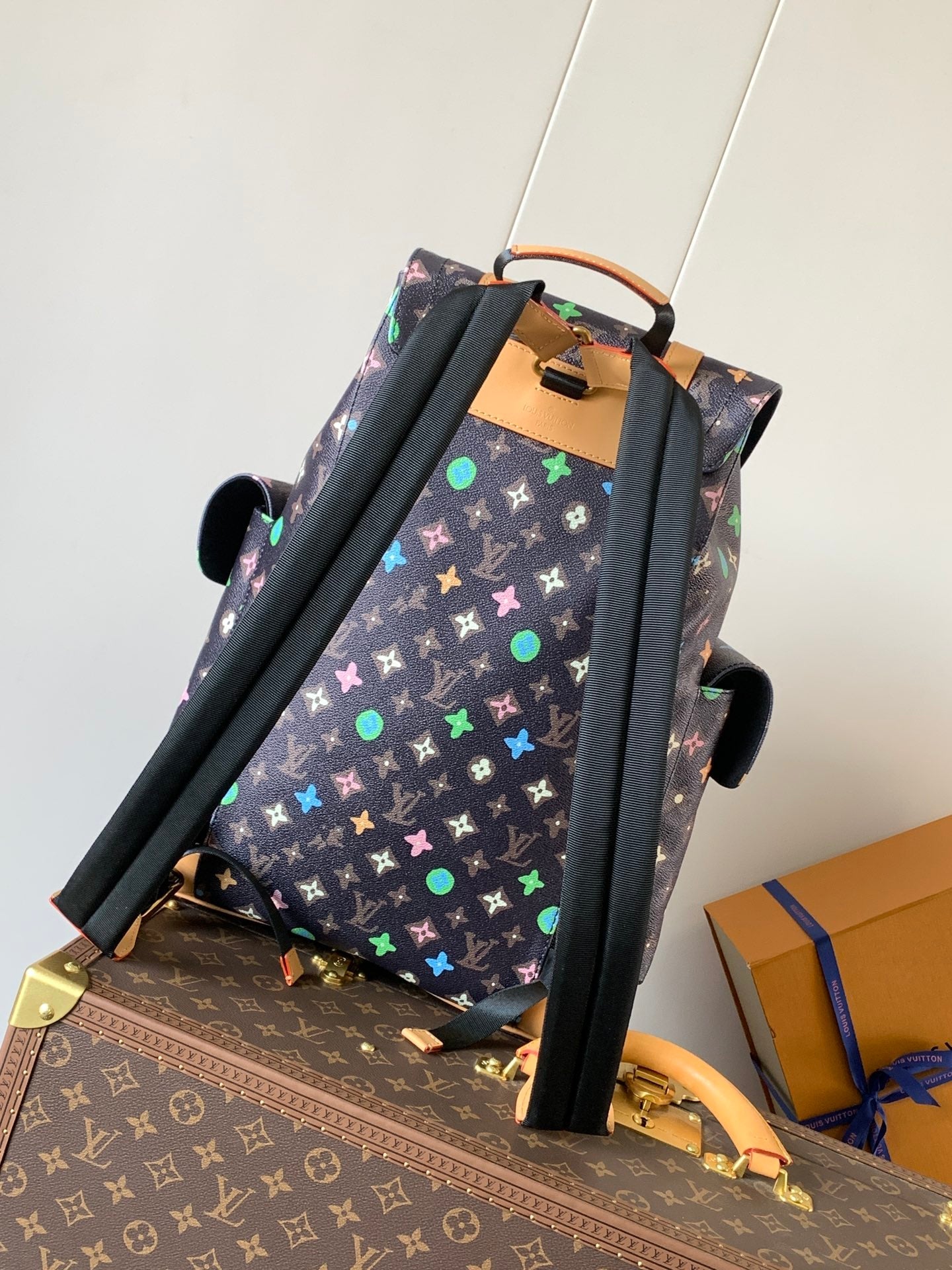 LV Christopher Large Backpack Multicolor Monogram Canvas mysite