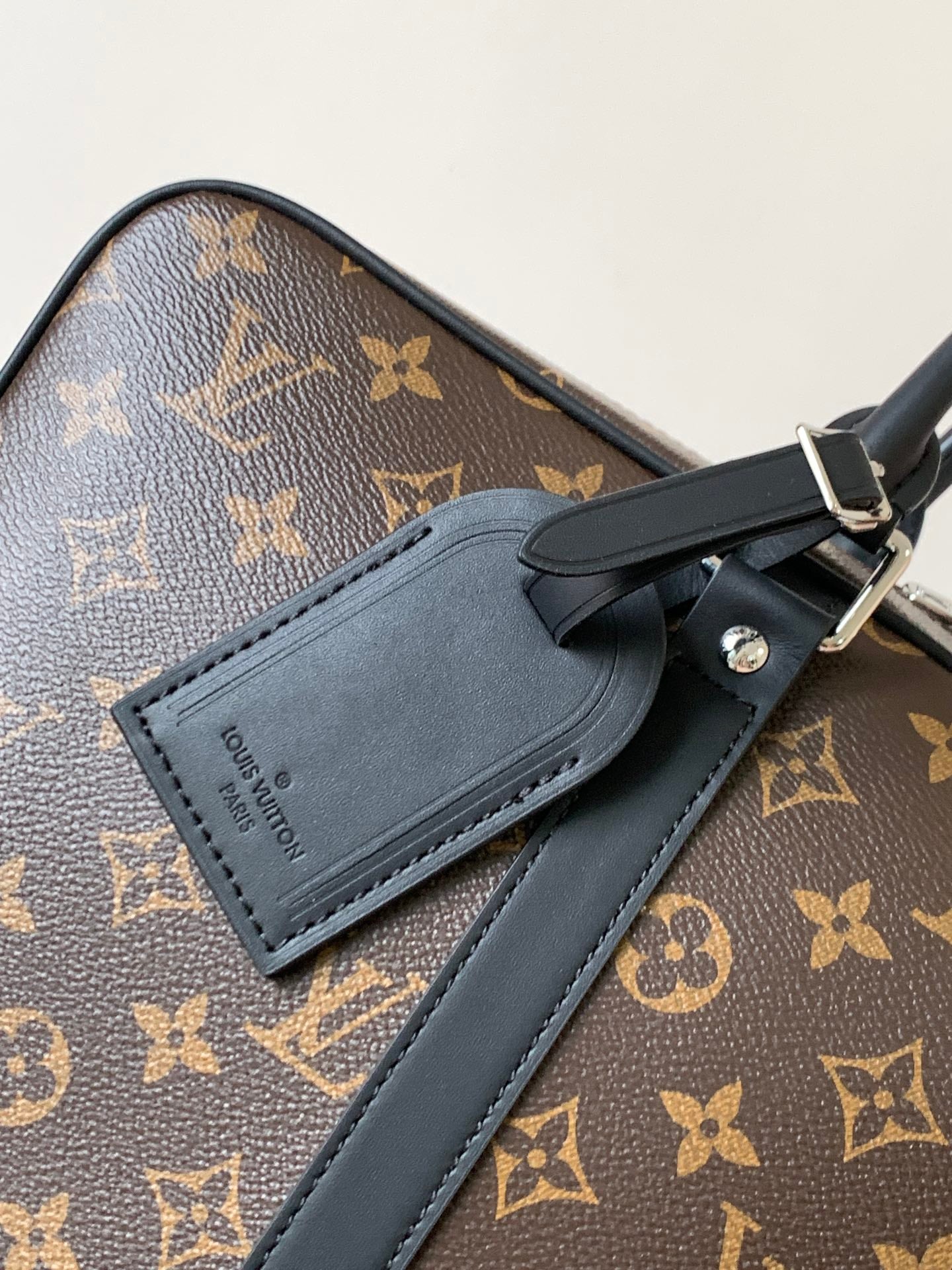 LV Porte-Documents Voyage  Brown Black Macassar Canvas mysite
