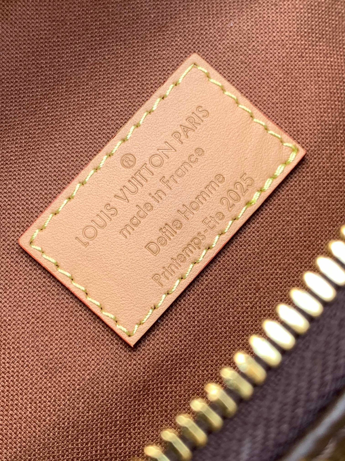 LV Rush Bumbag Brown Boro Monogram Landscape canvas & Cowhide mysite