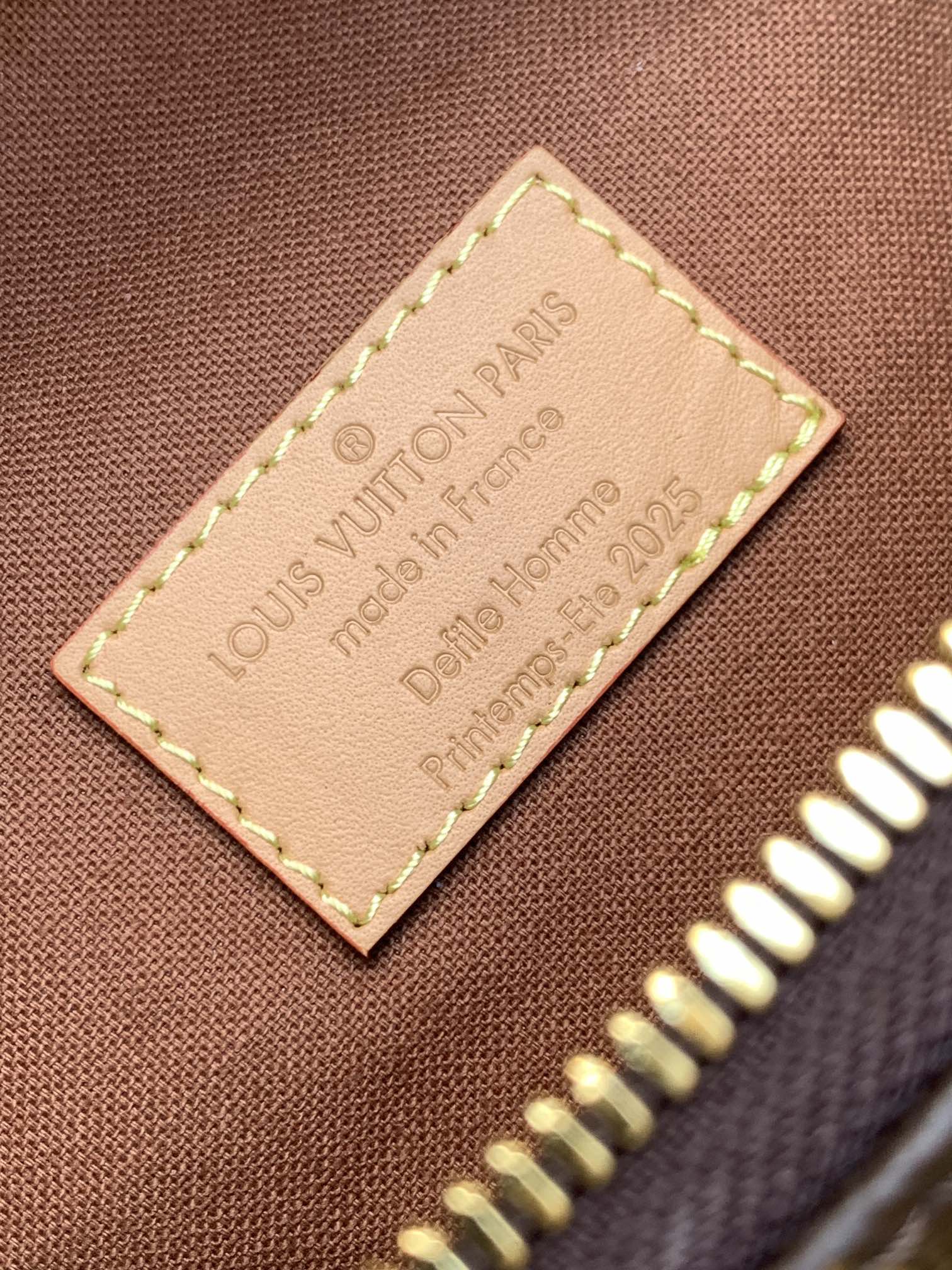 LV Rush Bumbag Brown Boro Monogram Landscape canvas & Cowhide mysite