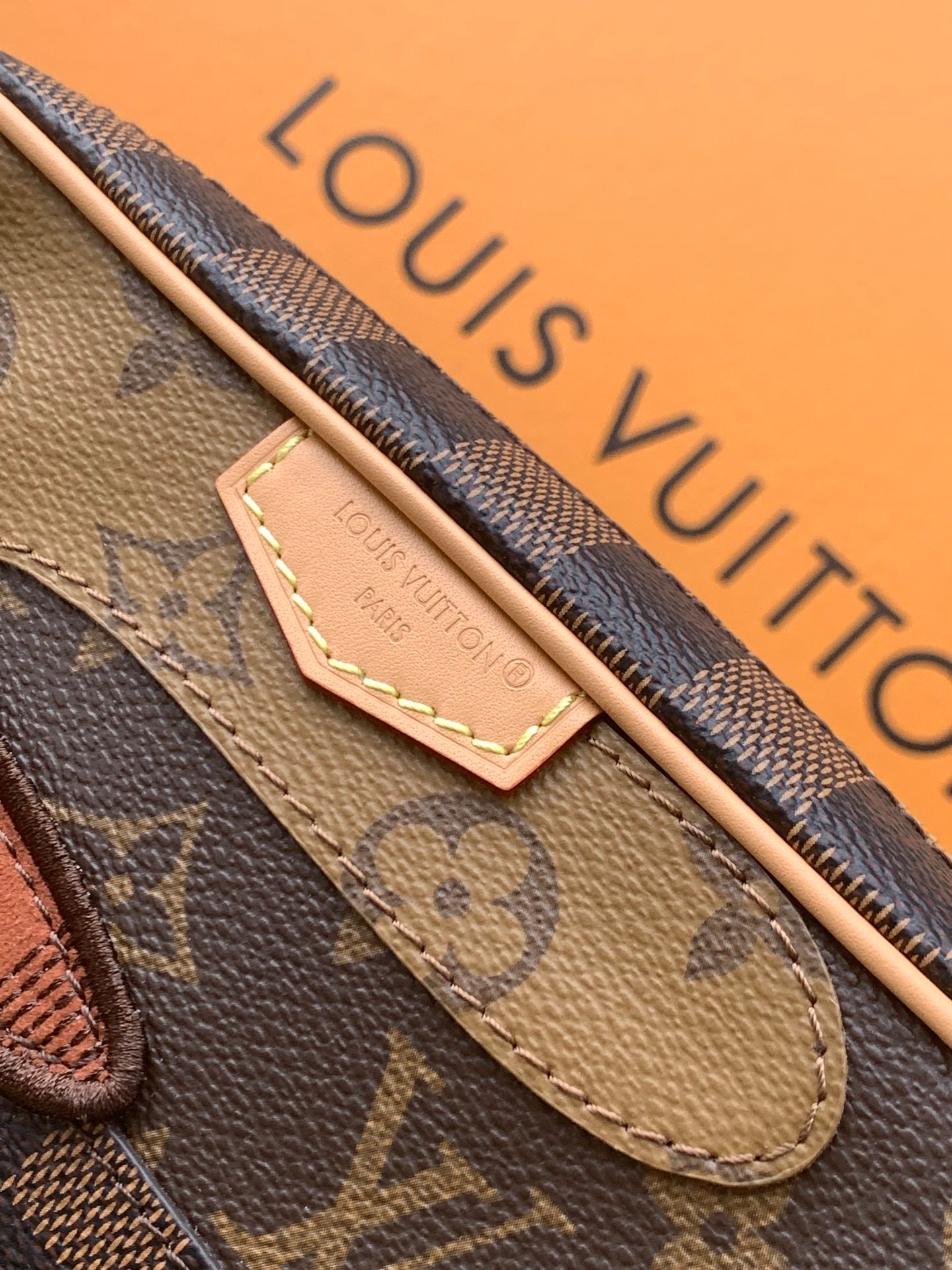LV Trocadéro Bag Brown Boro Monogram Landscape canvas & Cowhide mysite