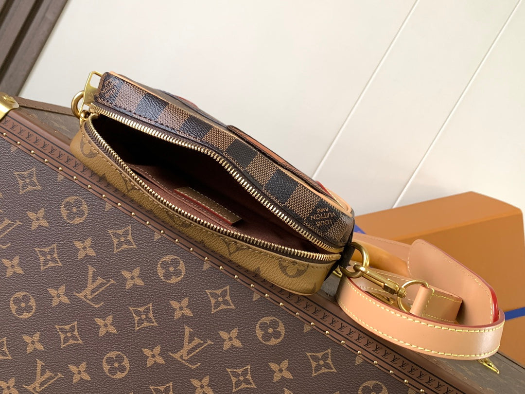 LV Trocadéro Bag Brown Boro Monogram Landscape canvas & Cowhide mysite