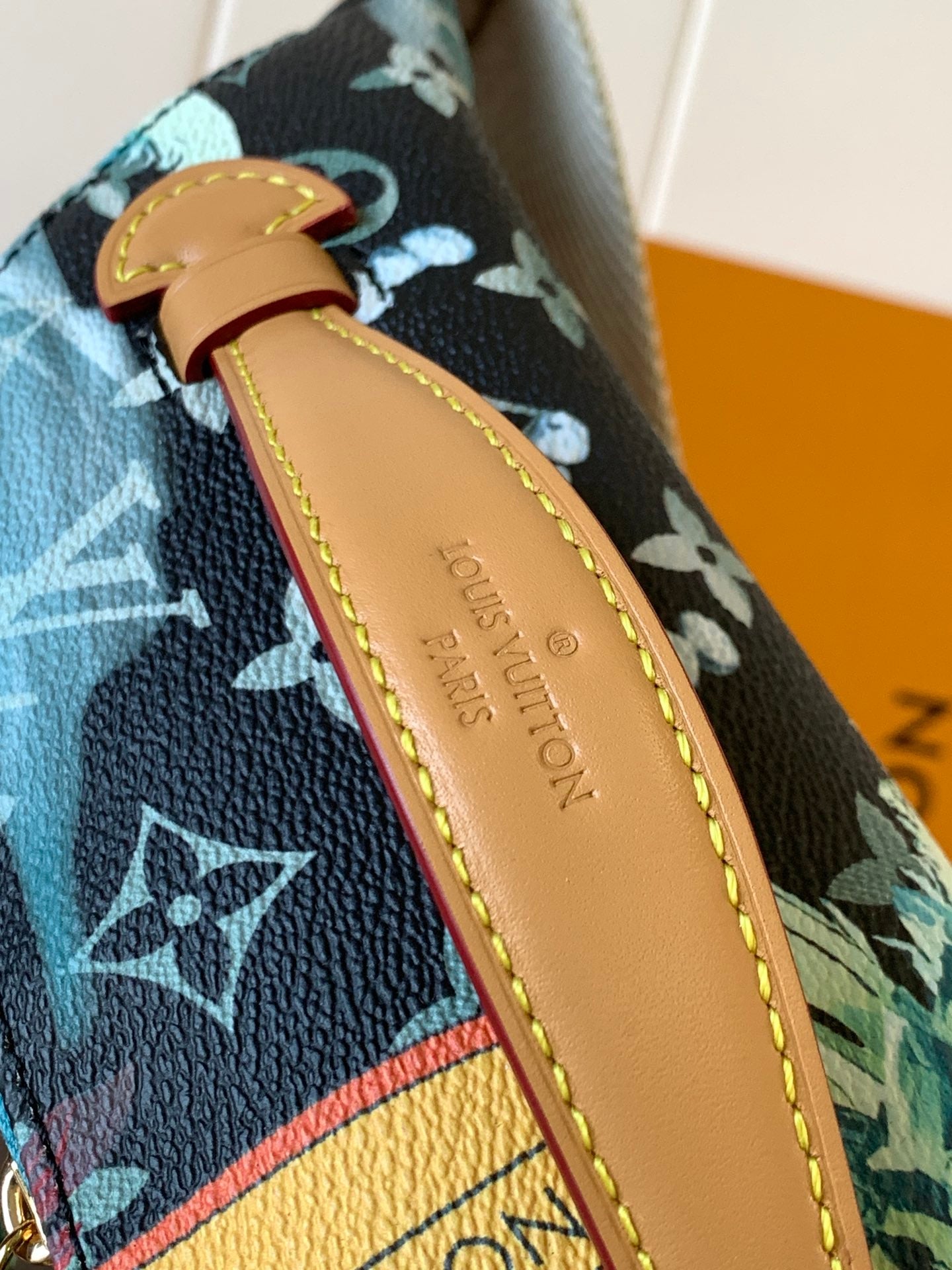 LV M24992 Surfin' Rush Bumbag Navy Blue Monogram Canvas & Calfskin GHW mysite