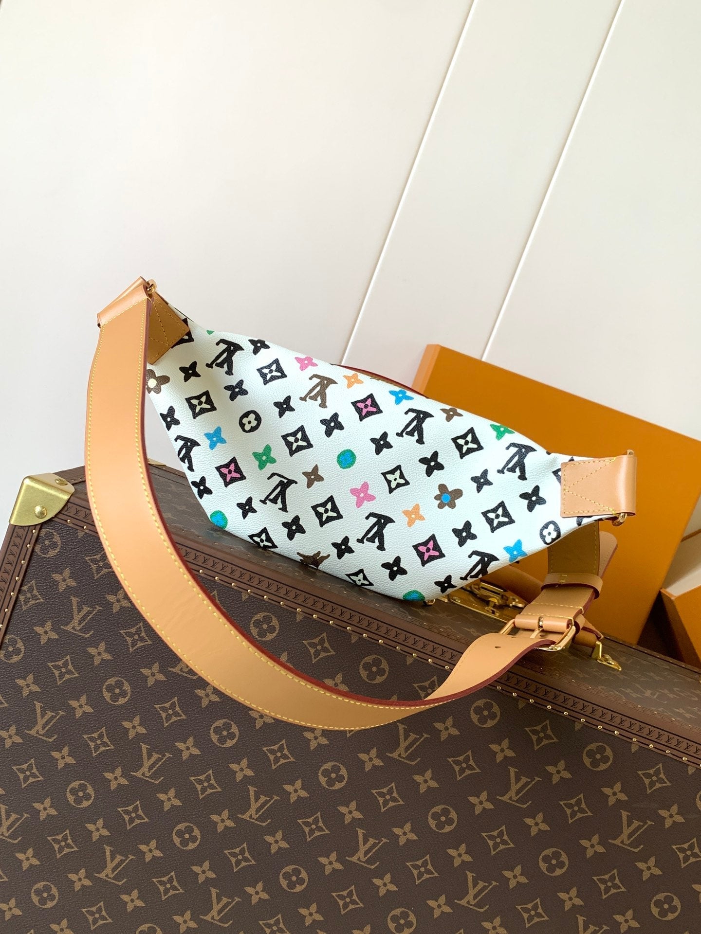 LV x Tyler M24858 Rush Bumbag White Monogram Canvas & Calfskin GHW mysite