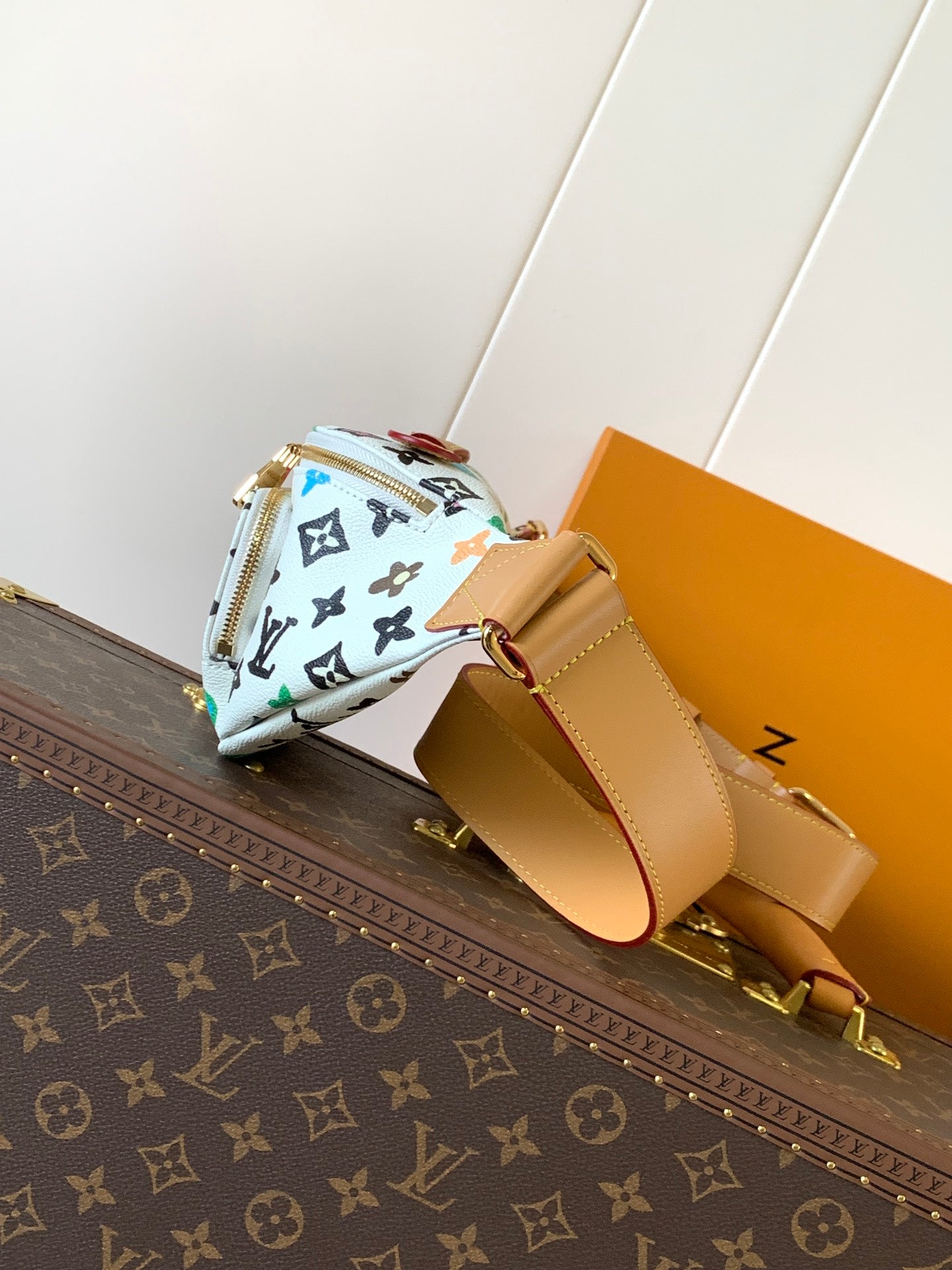 LV x Tyler M24858 Rush Bumbag White Monogram Canvas & Calfskin GHW mysite