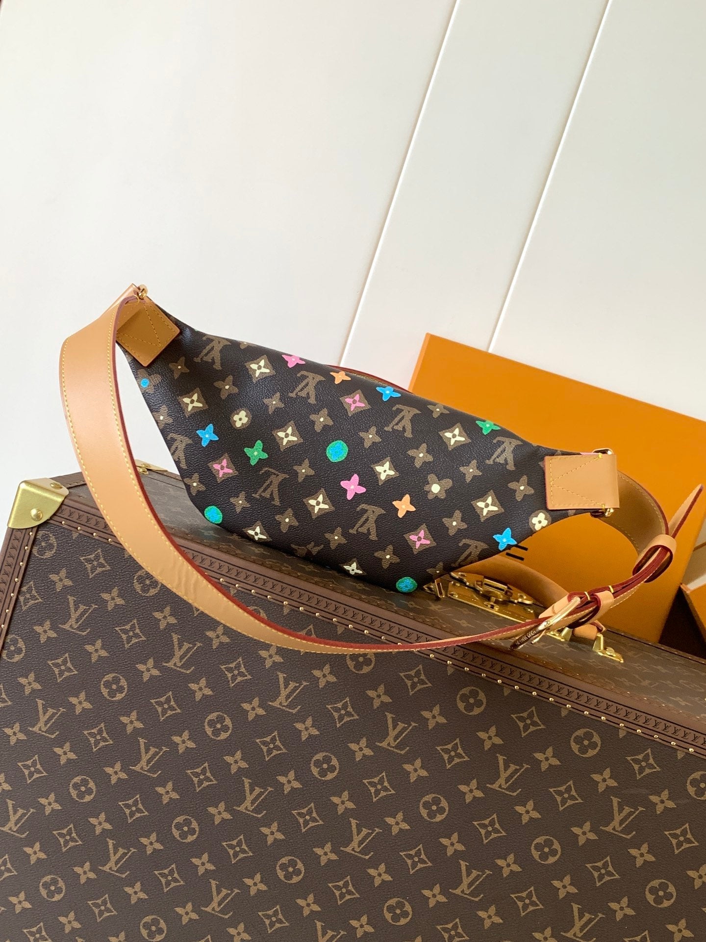 LV x Tyler M24858 Rush Bumbag Brown Monogram Canvas & Calfskin GHW mysite