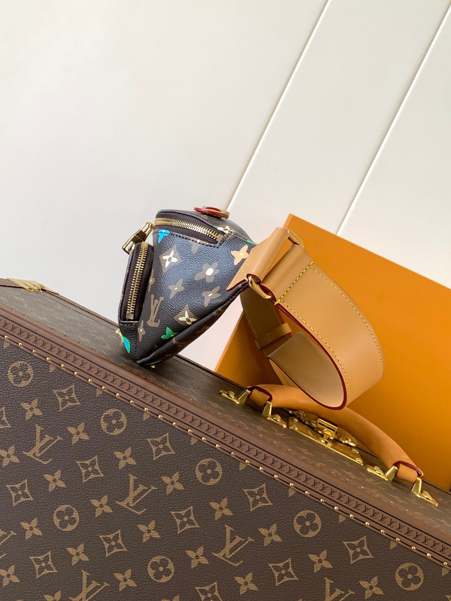 LV x Tyler M24858 Rush Bumbag Brown Monogram Canvas & Calfskin GHW mysite