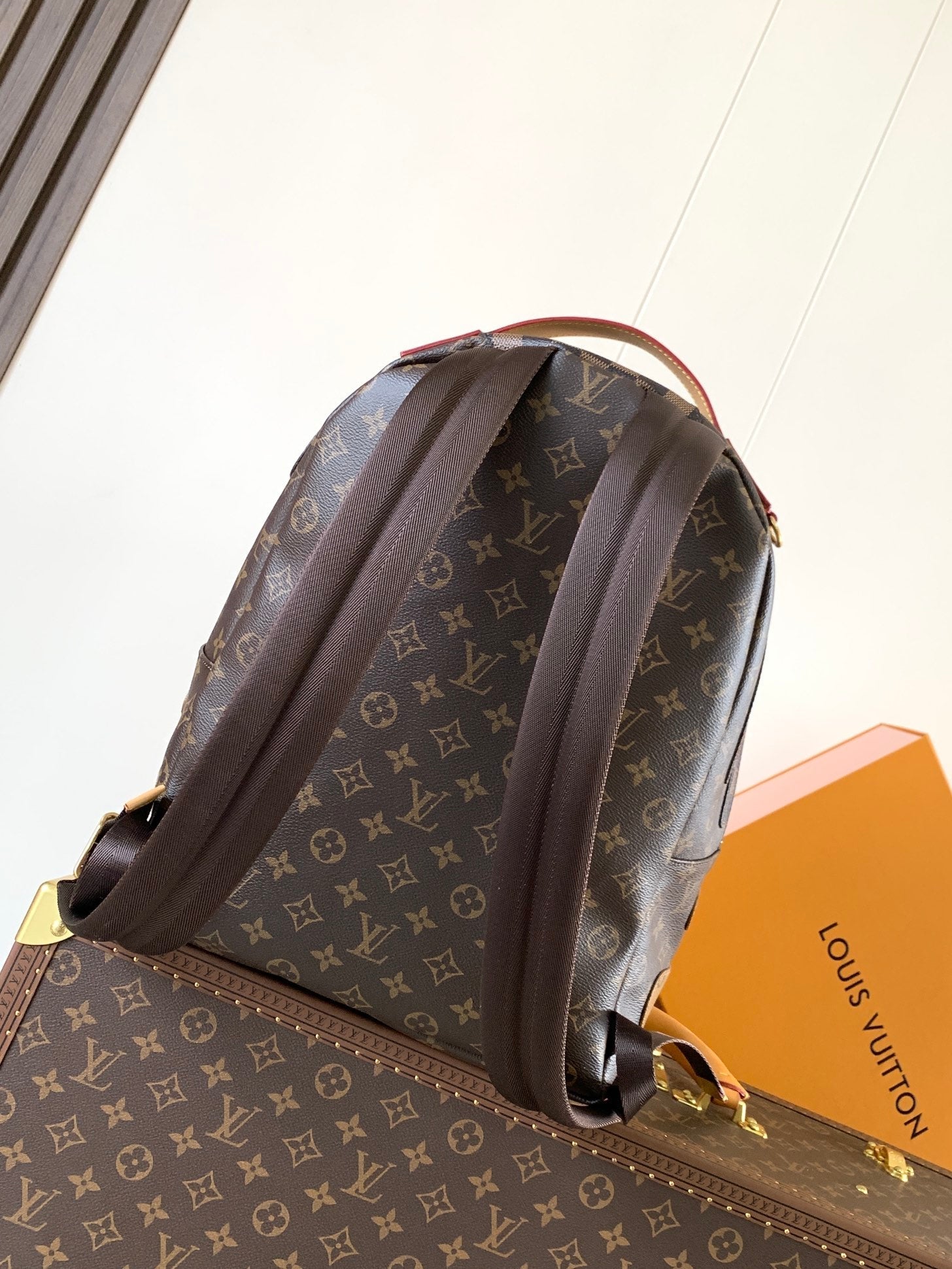 LV Discovery PM Backpack Brown Monogram Landscape Canvas mysite