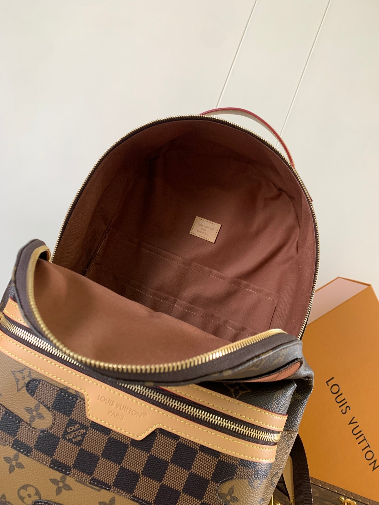 LV Discovery PM Backpack Brown Monogram Landscape Canvas mysite
