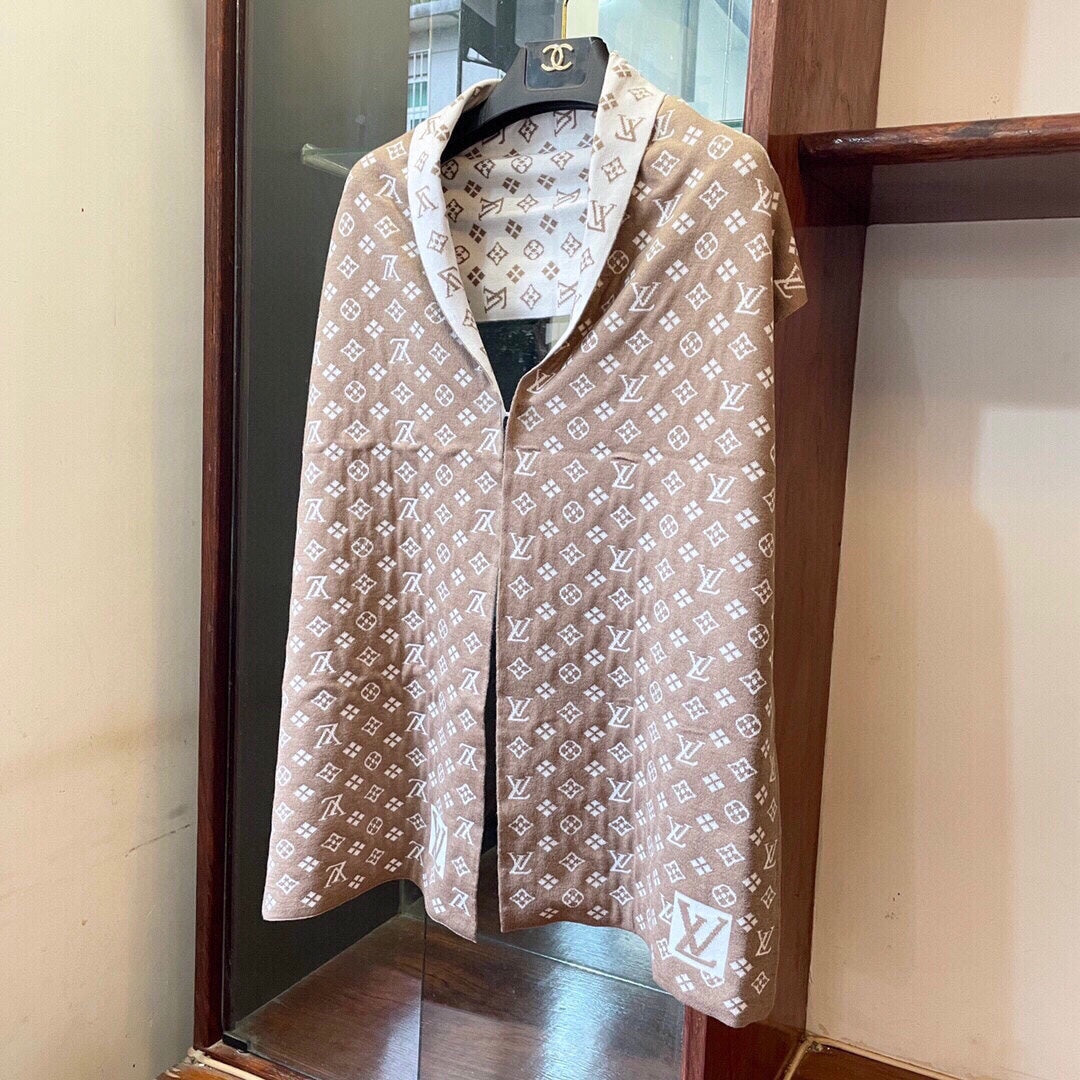 AMAZINGRAM SCARF 200 CM IN CAMEL BEIGE WOOL AND SILK 396530 mysite