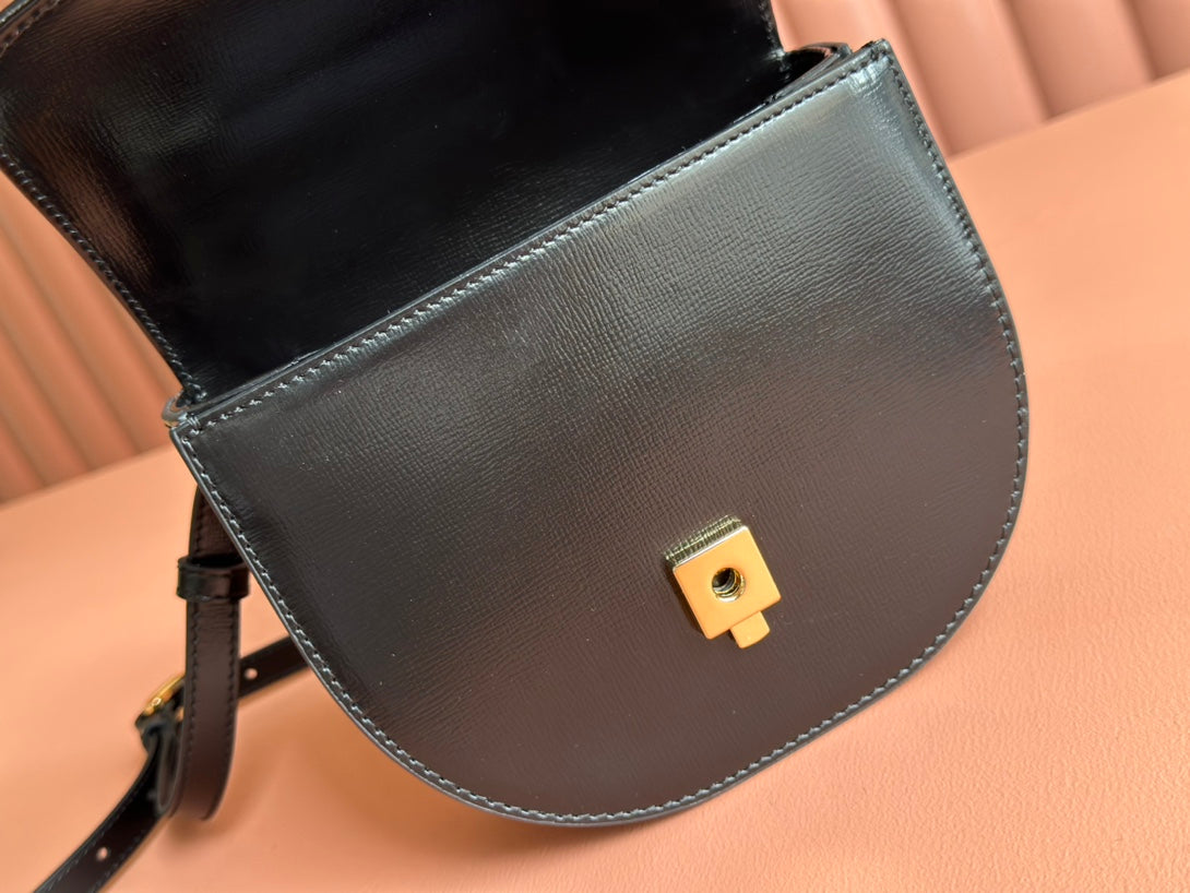 Gucci Horsebit Bag Black Leather 239811 mysite