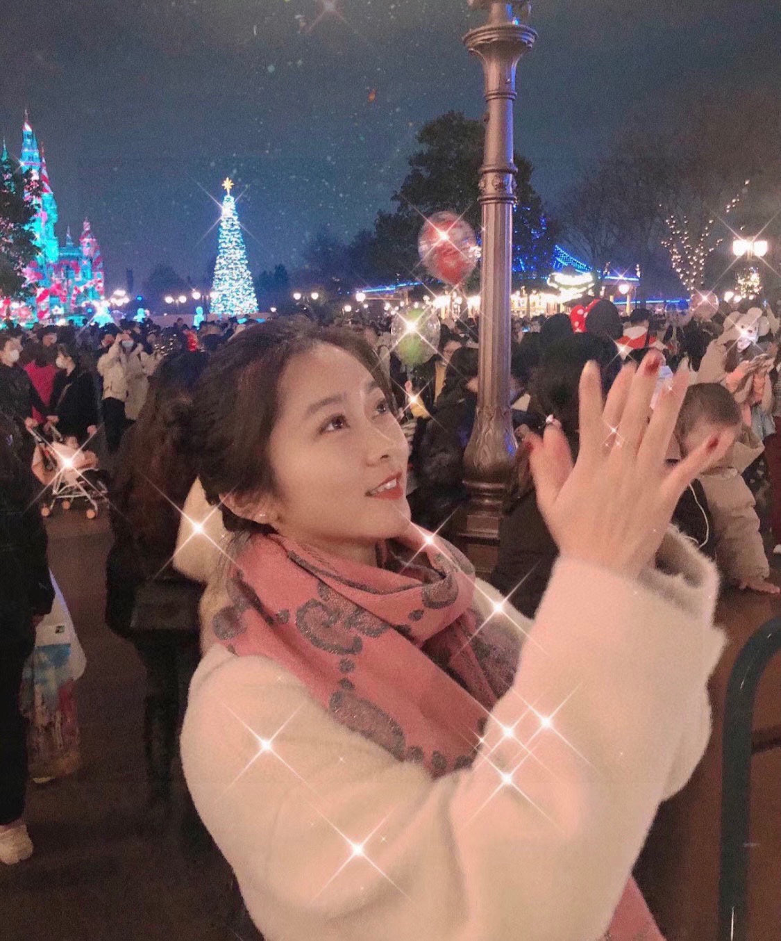 SCARF 195 CM IN DARK PINK GG WOOL LAMÉ JACQUARD 403976 mysite