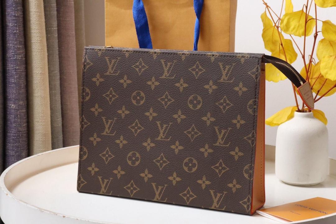 LV M83547 Poche Toilette Brown Monogram Canvas mysite