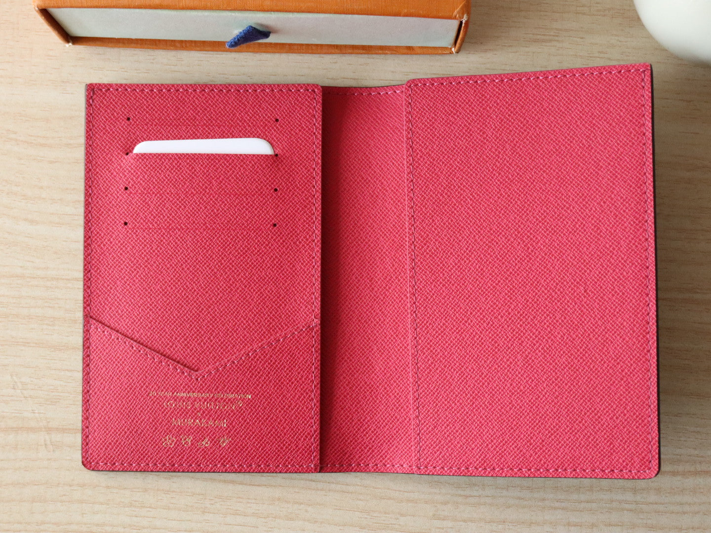 LV x TM M14164 Passport Cover with Panda Printed Brown Monogram Canvas mysite