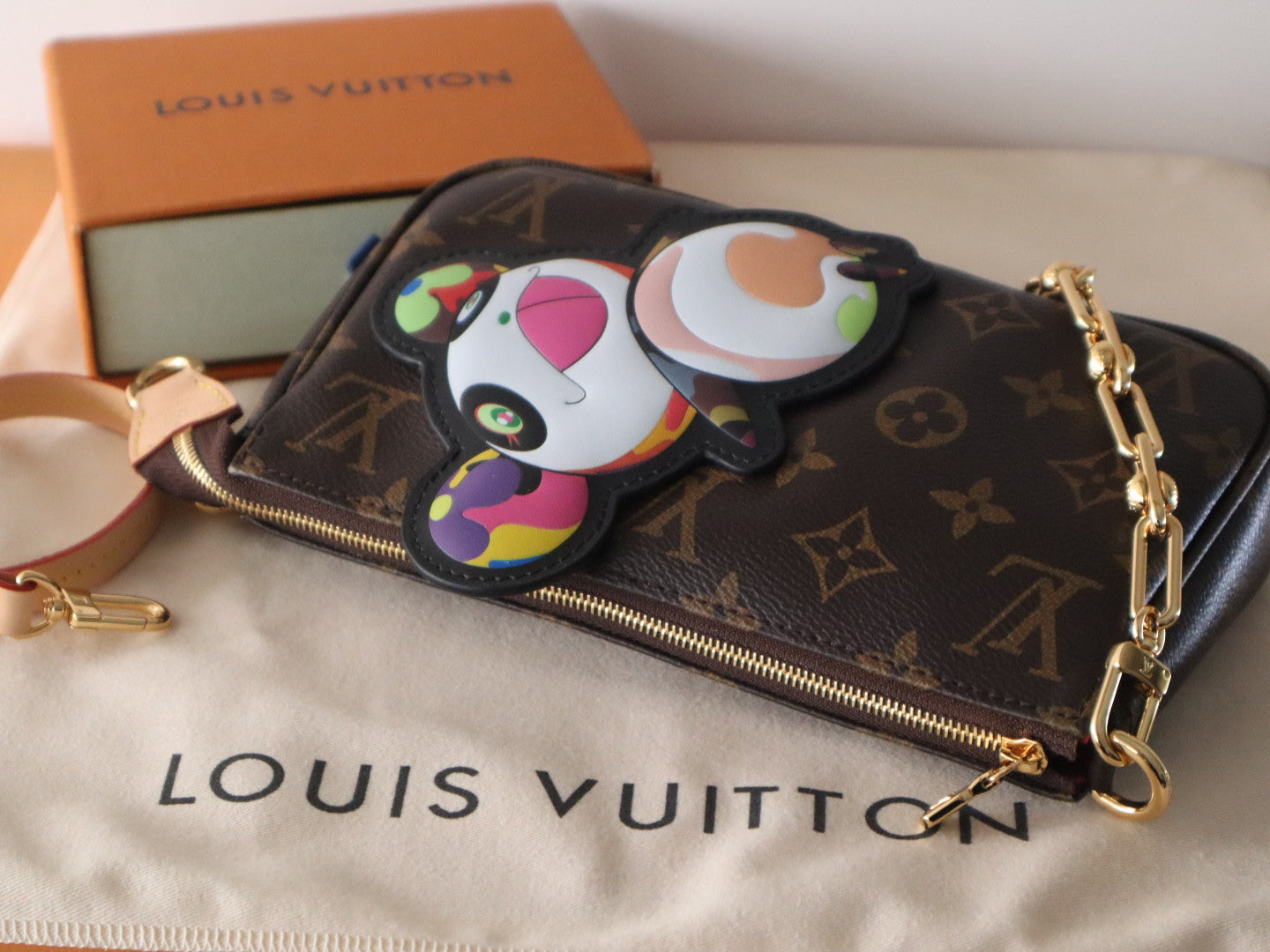 LV x TM M13440 Pochette Accessoires 22cm Brown Monogram Canvas GHW mysite