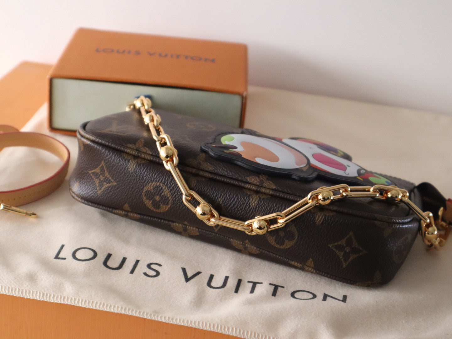 LV x TM M13440 Pochette Accessoires 22cm Brown Monogram Canvas GHW mysite