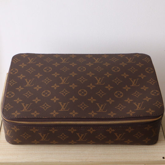 LV M43690 Packing Cube Brown Monogram Canvas & Cowhide mysite