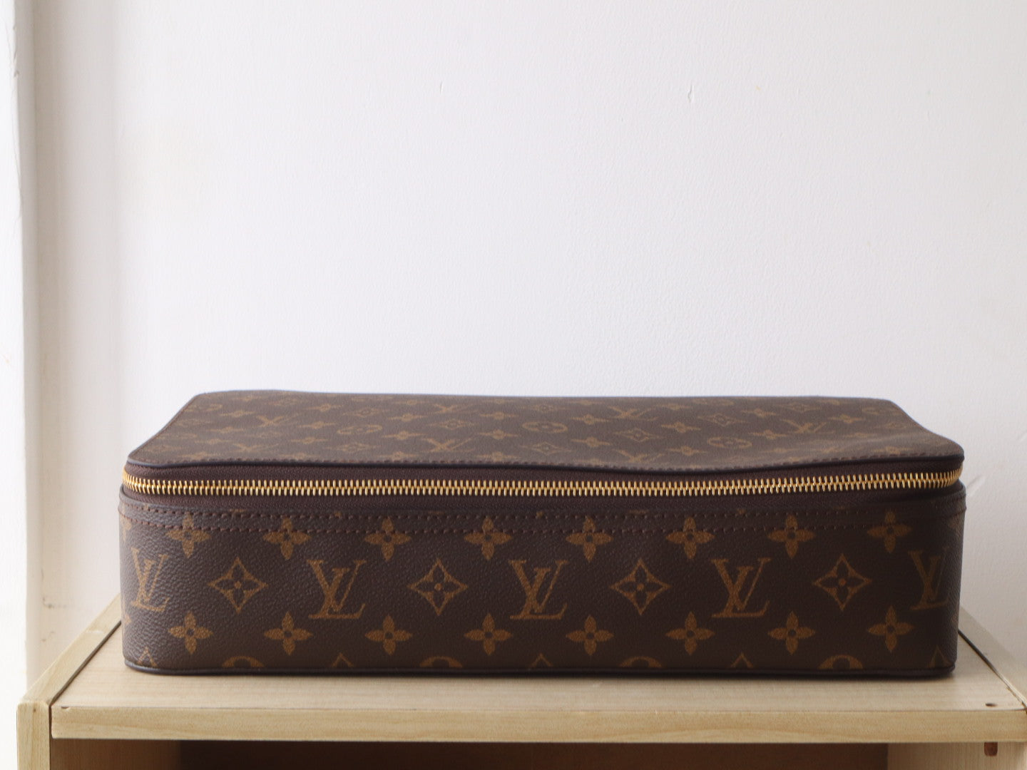 LV M43690 Packing Cube Brown Monogram Canvas & Cowhide mysite
