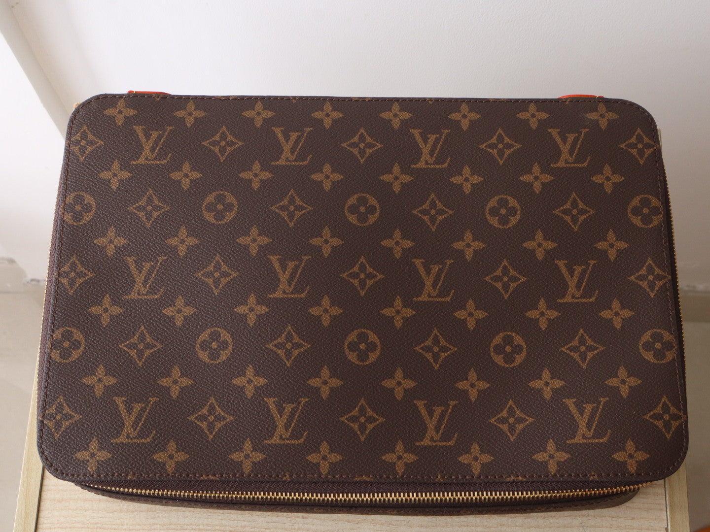 LV M43690 Packing Cube Brown Monogram Canvas & Cowhide mysite