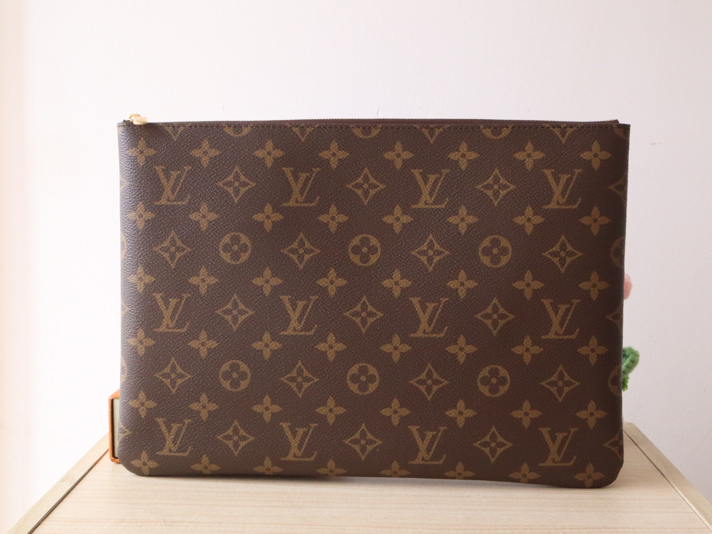 LV Pochette Clés 33cm Brown Monogram Canvas GHW mysite