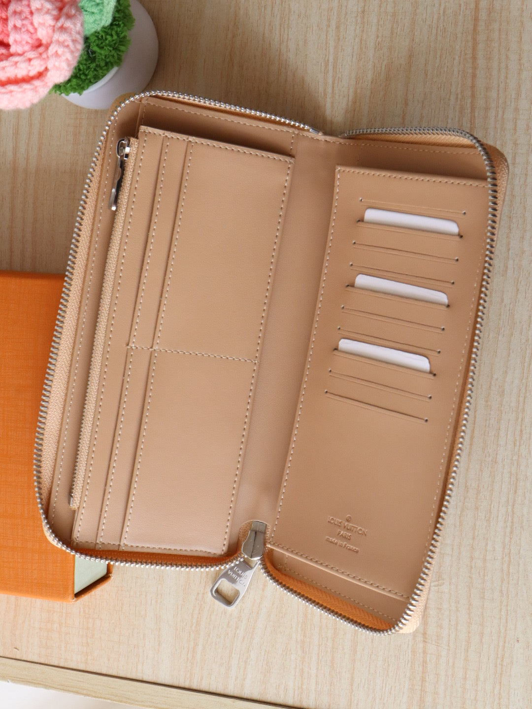 LV Zippy Wallet Vertical Monogram Grained Taurillon Cowhide mysite