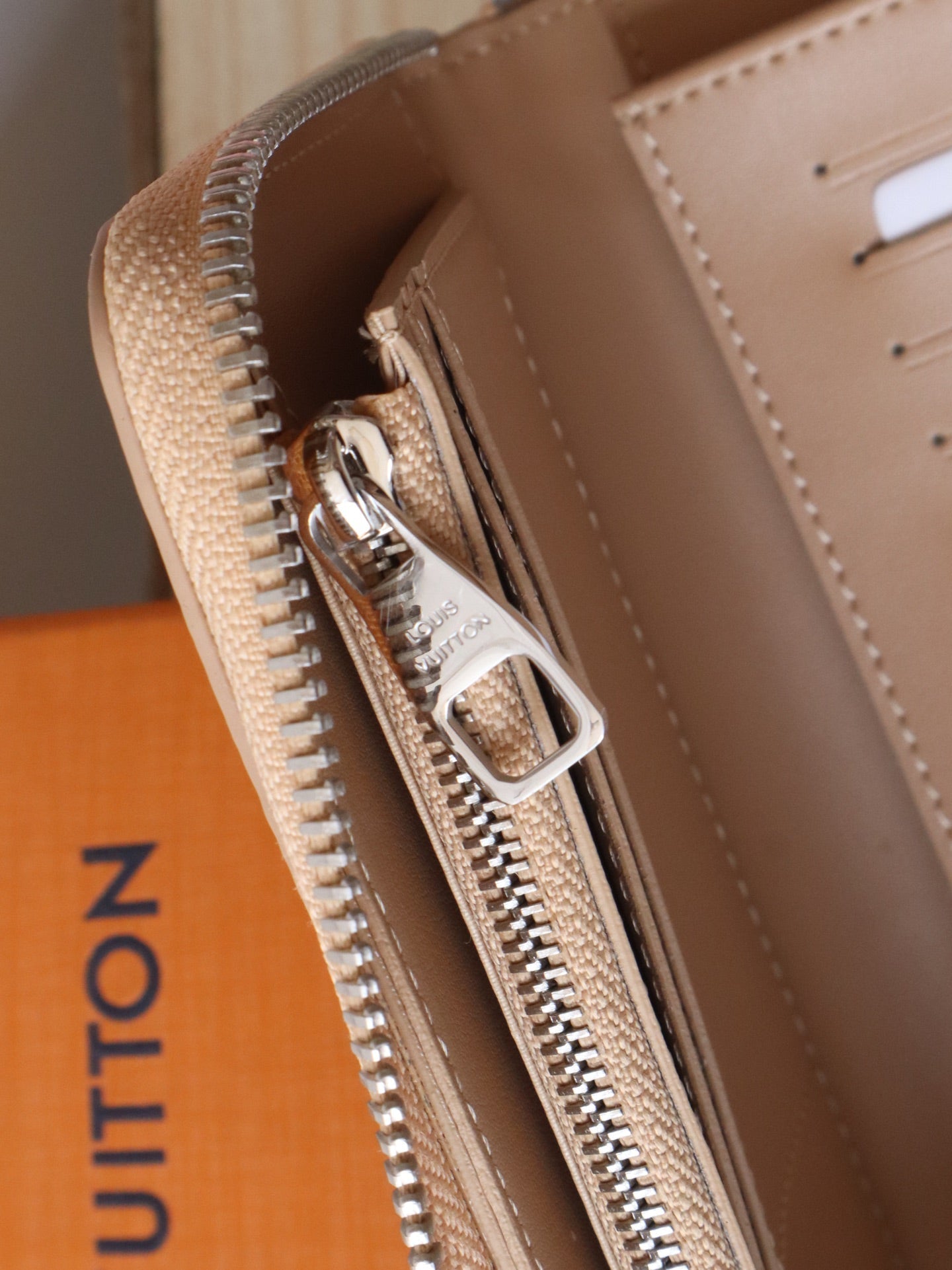 LV Zippy Wallet Vertical Monogram Grained Taurillon Cowhide mysite