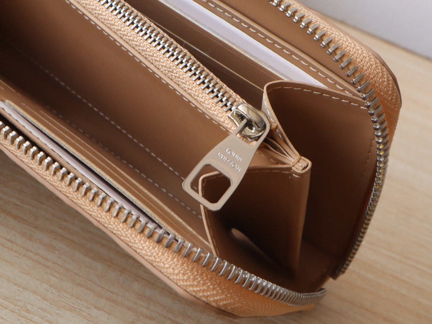 LV Zippy Wallet 19.5cm Monogram Grained Taurillon Cowhide mysite